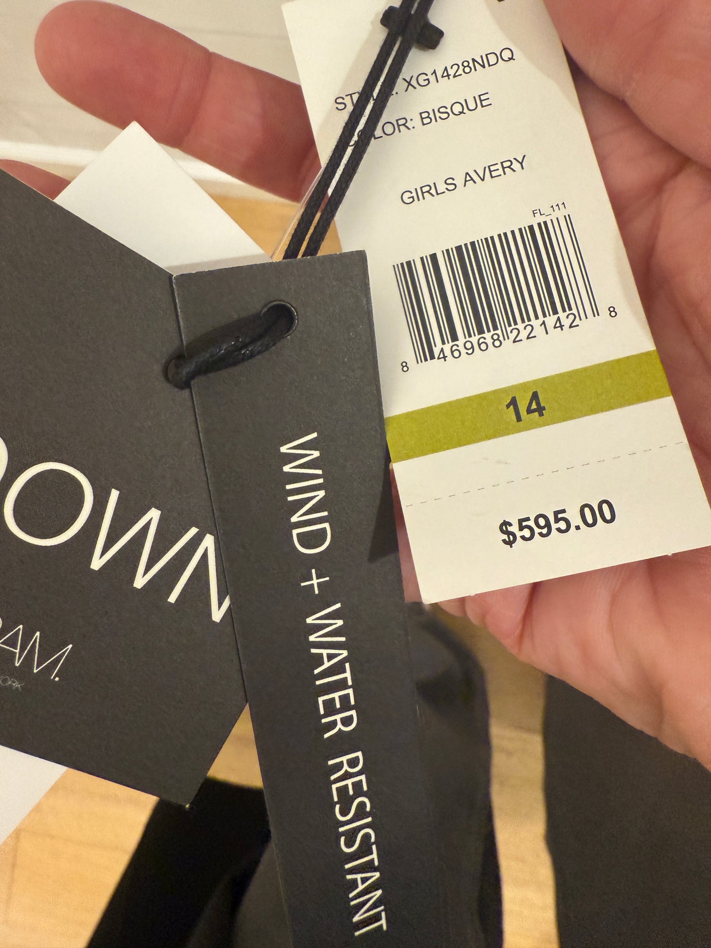 SAM NWT Puffer / 14Y