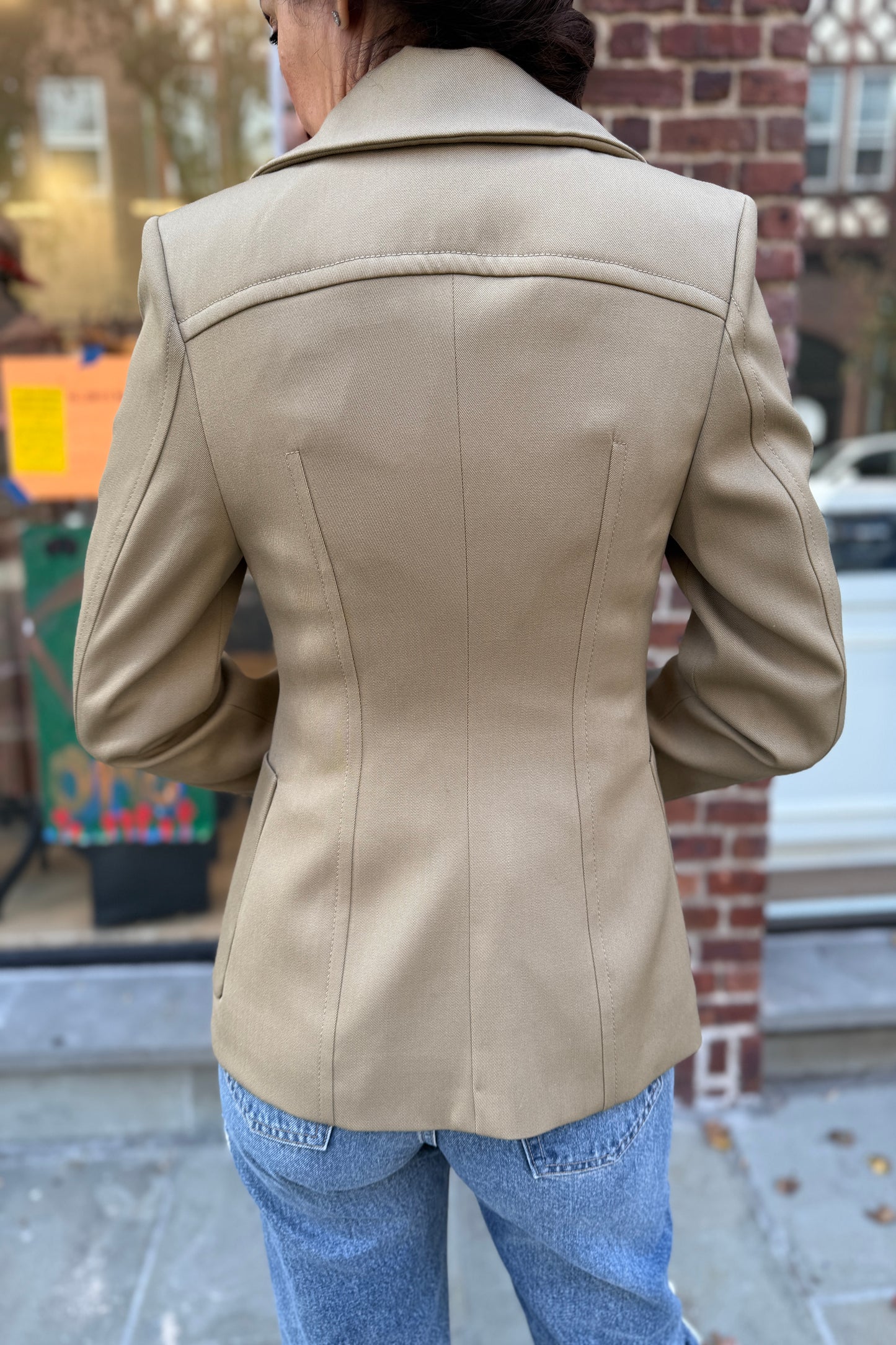 LANVIN Jacket with Removable Collar / S-EU36