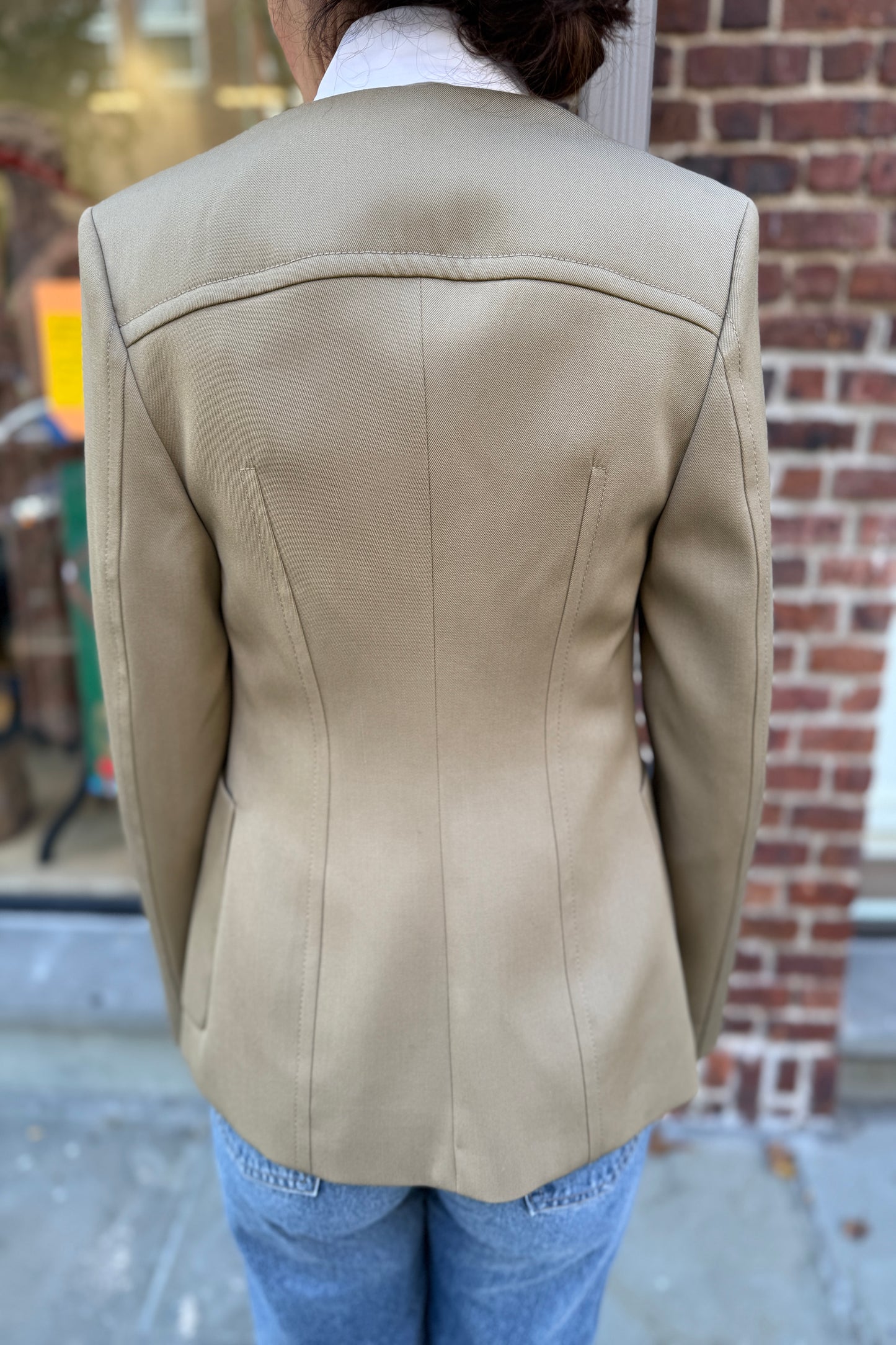 LANVIN Jacket with Removable Collar / S-EU36
