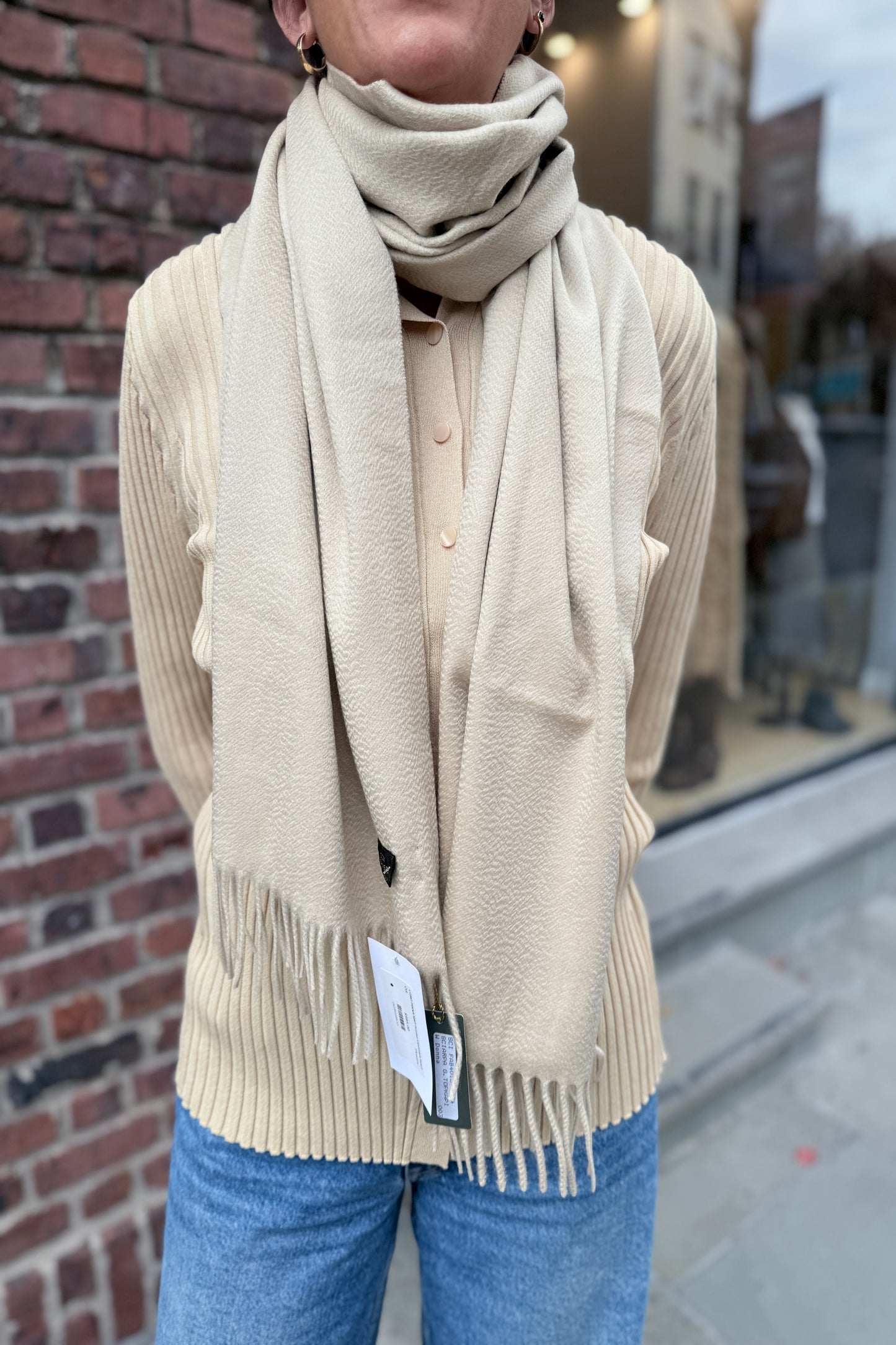LORO PIANA NWT Printed Cashmere Scarf