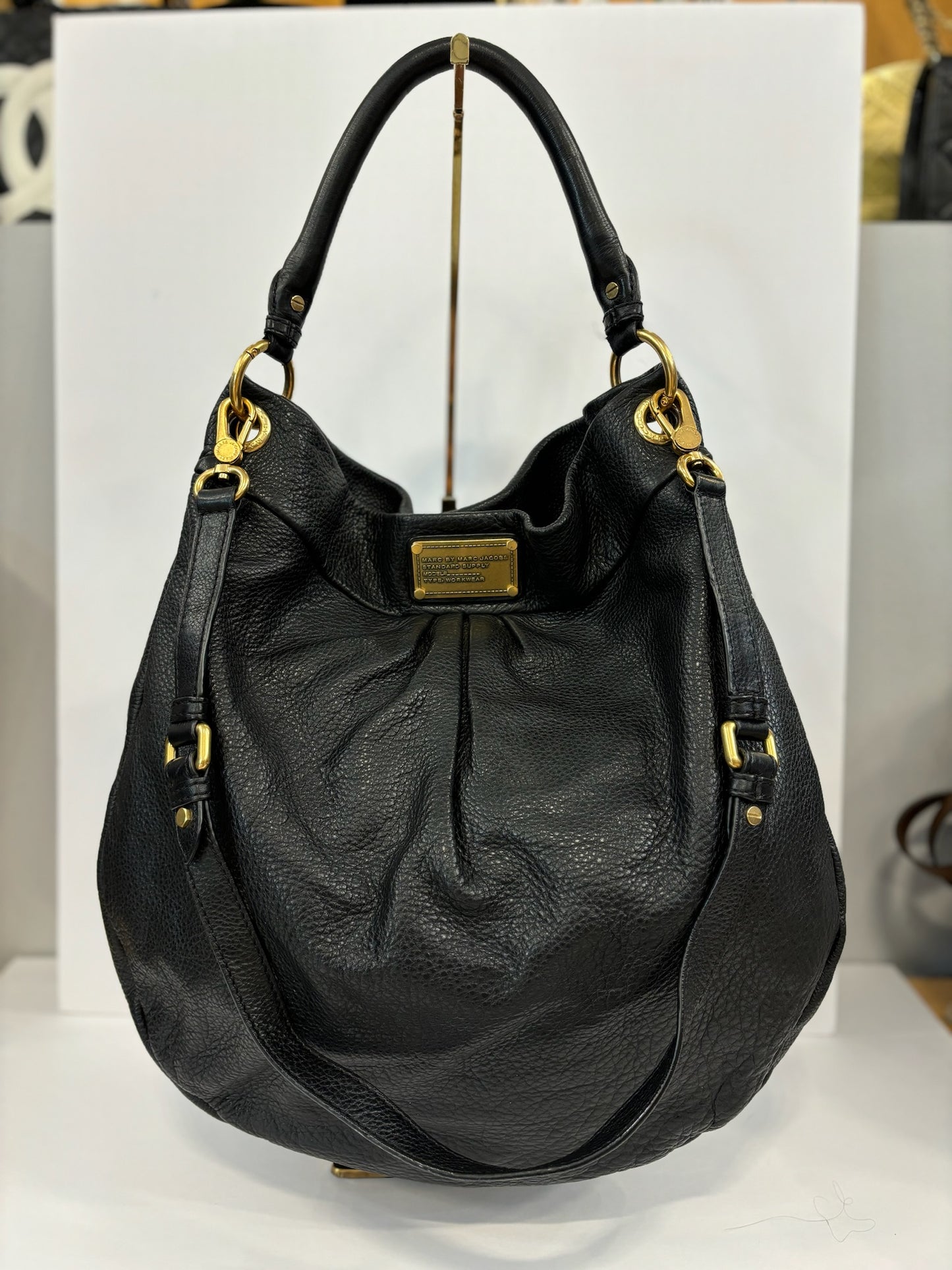 MARC JACOBS Leather Hobo Bag