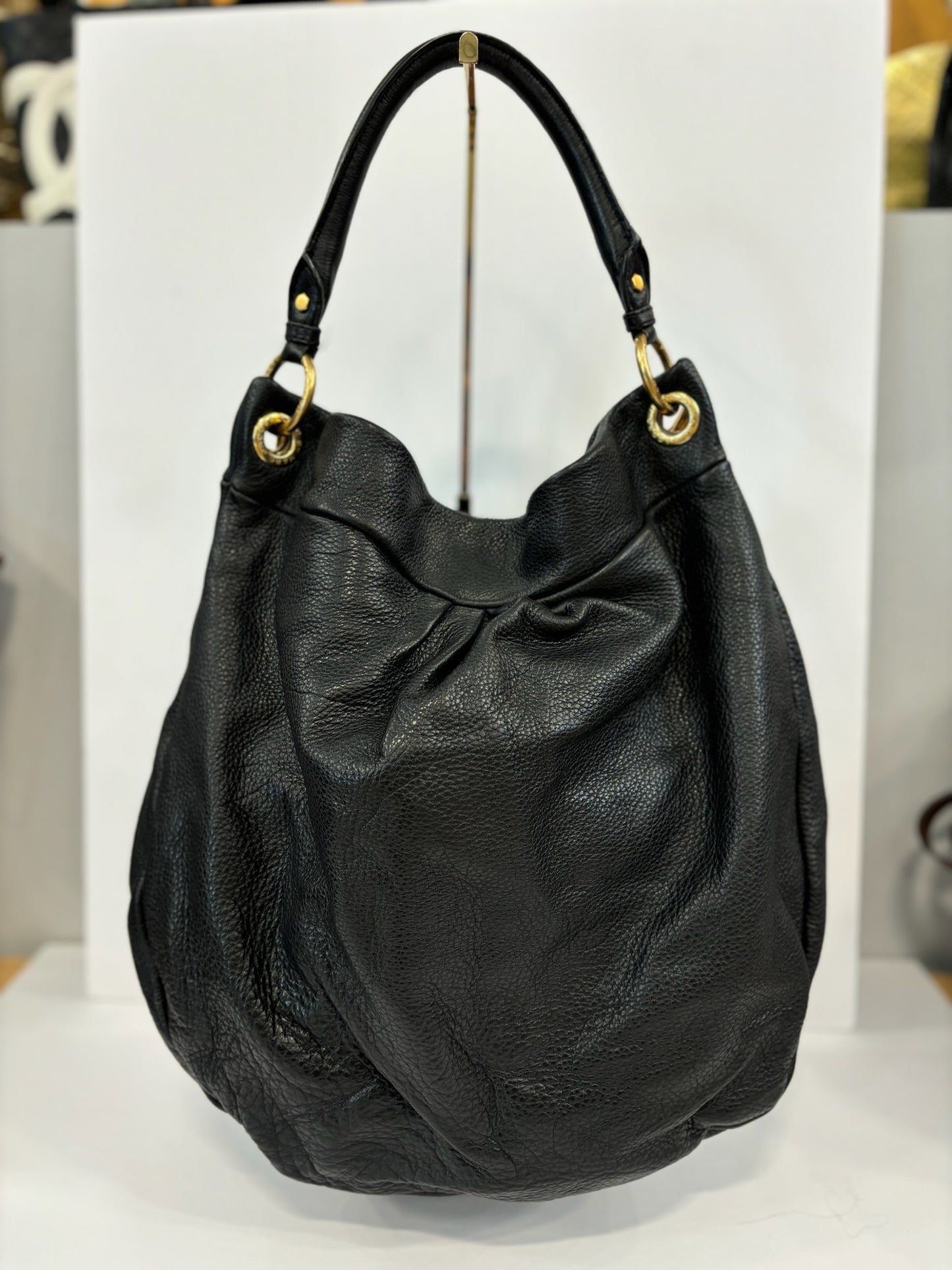 MARC JACOBS Leather Hobo Bag