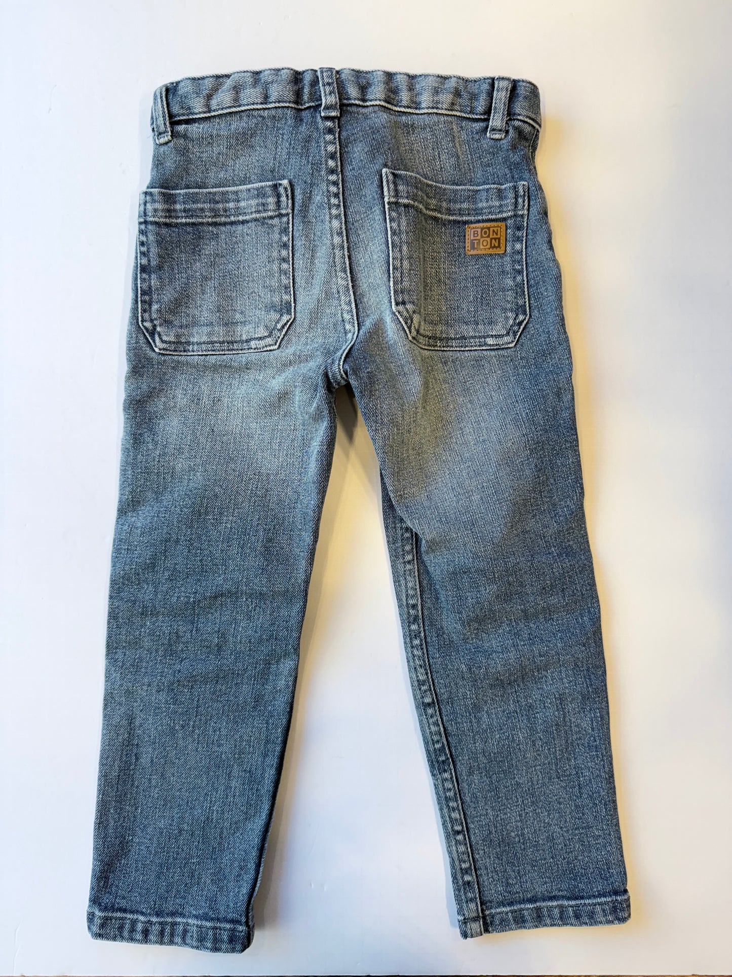 BONTON Embroidered Jeans /4Y