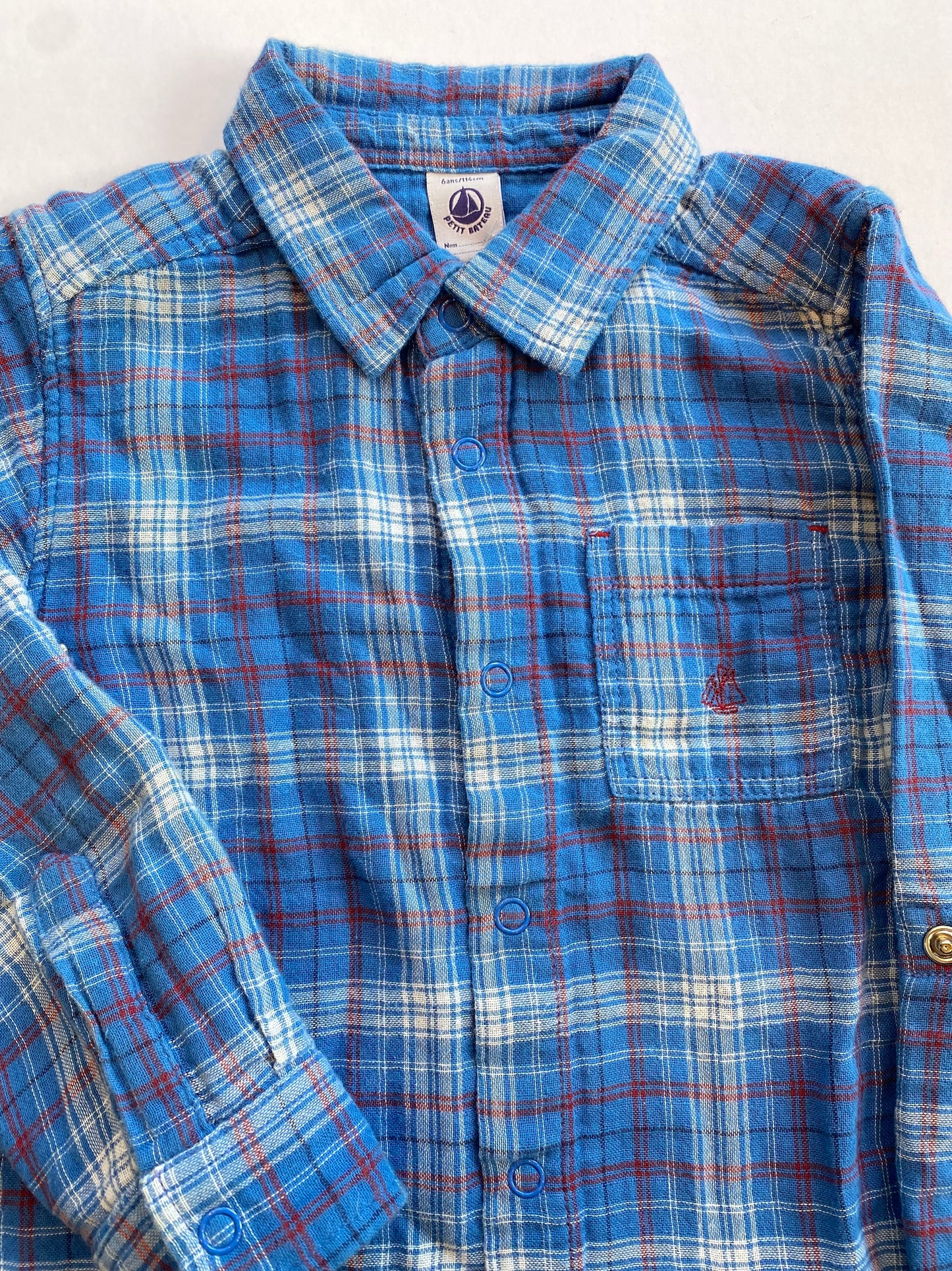 PETIT BATEAU LS Shirt / 6Y
