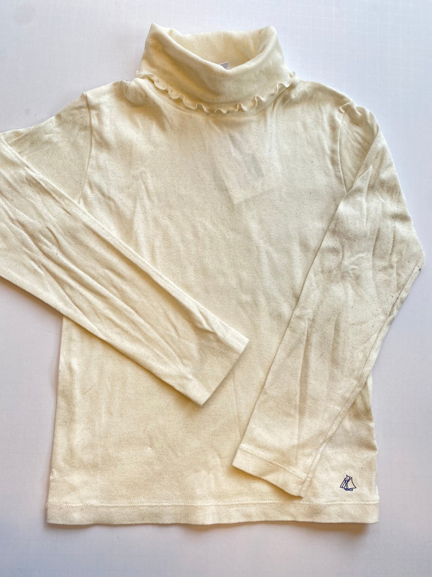 PETIT BATEAU Turtleneck Tshirt / 8Y