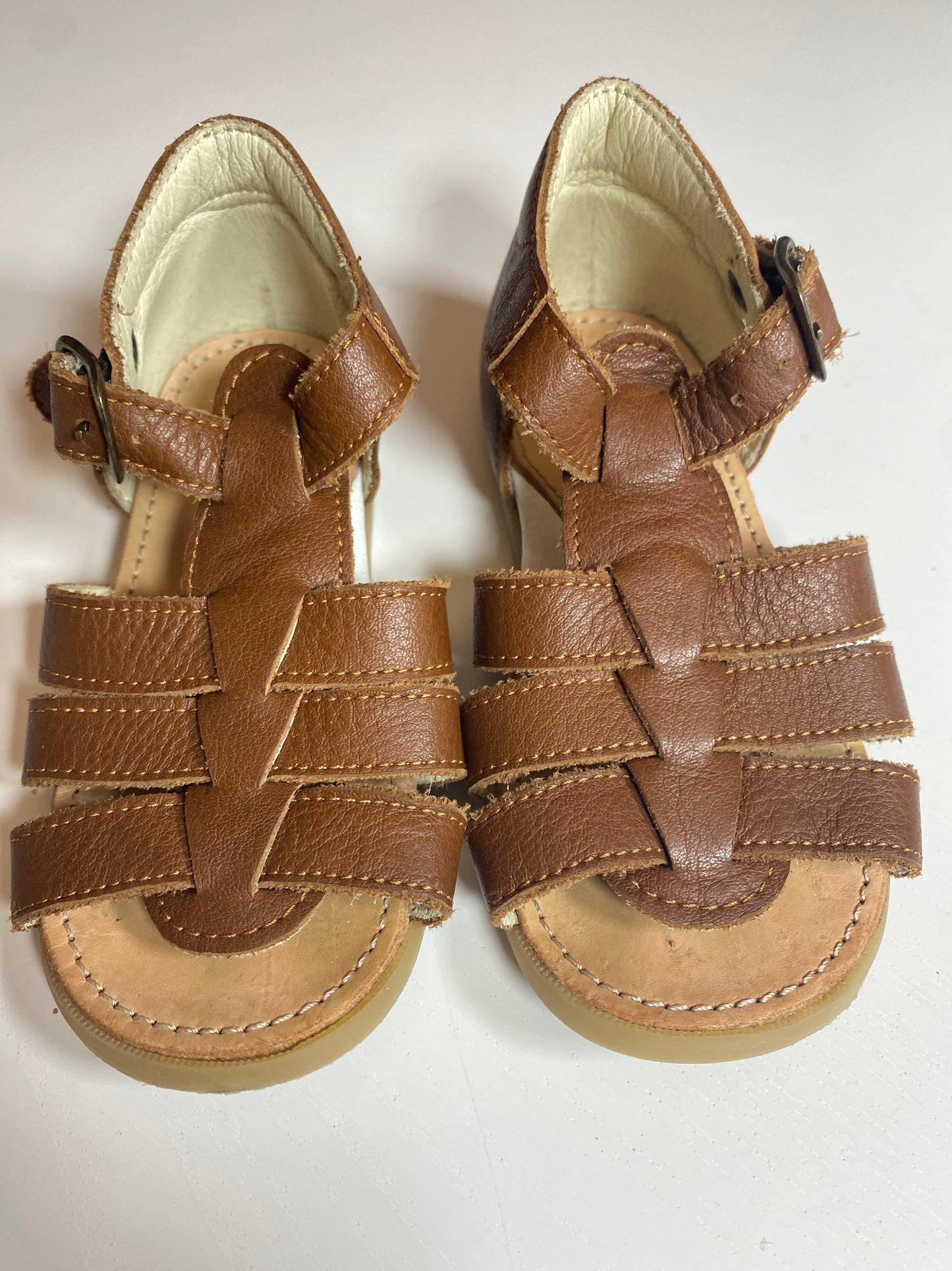 TWO CON ME BY PEPE Leather Sandals / US6 UE22
