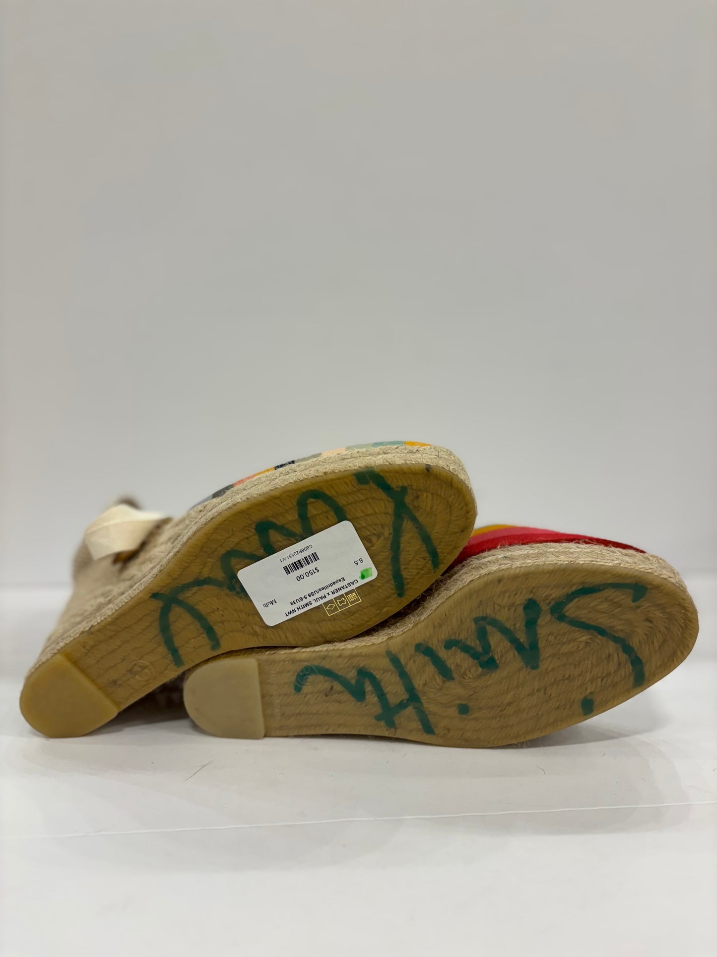 CASTANER x PAUL SMITH NWT Espadrilles/US8.5-EU39