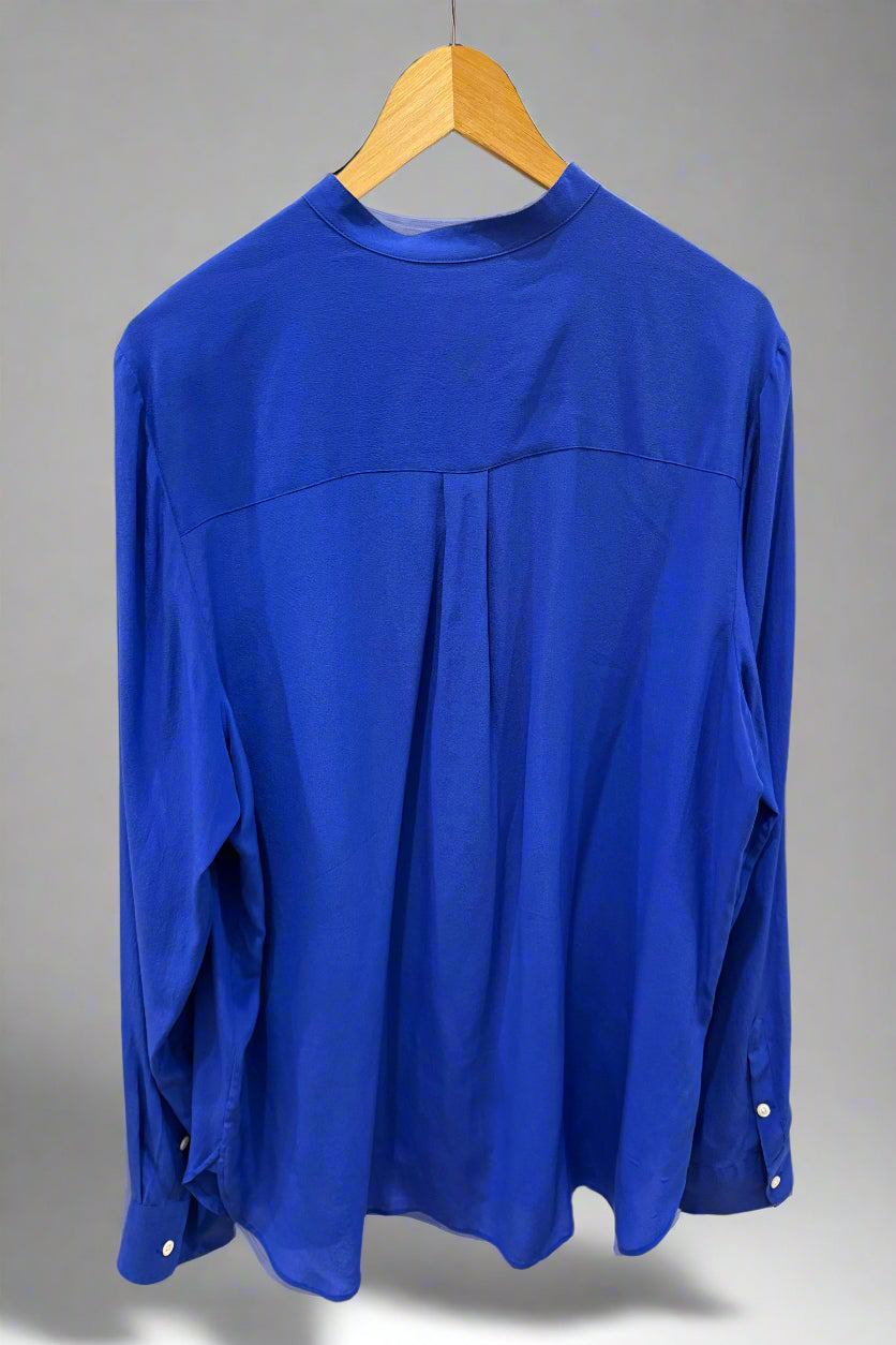 POLO RALPH LAUREN LS Silk Blouse / XL