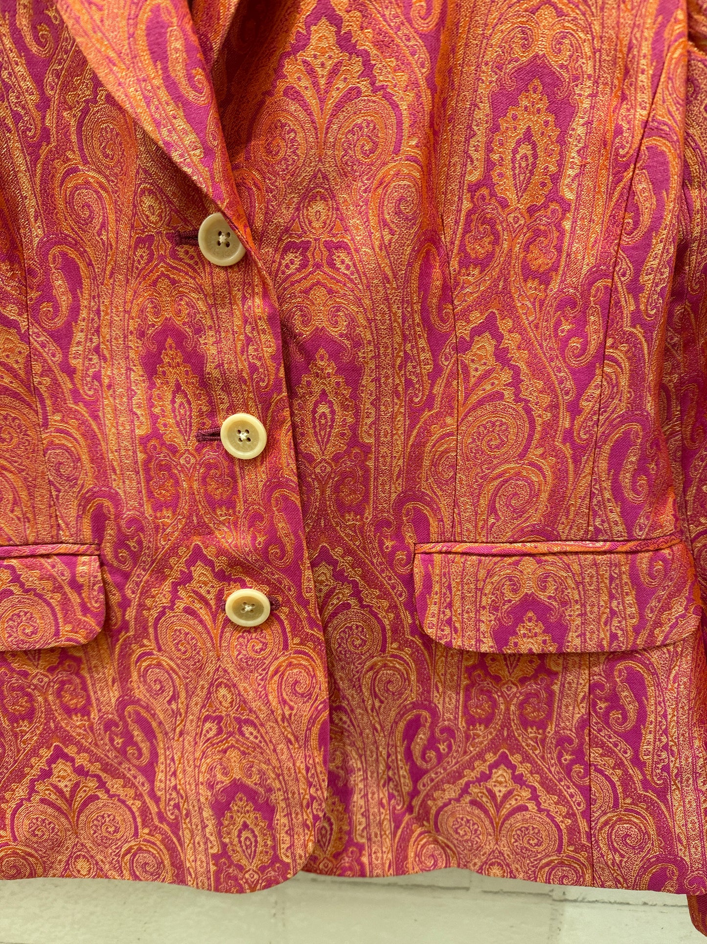 HILFIGER Paisley Blazer Jacket / S