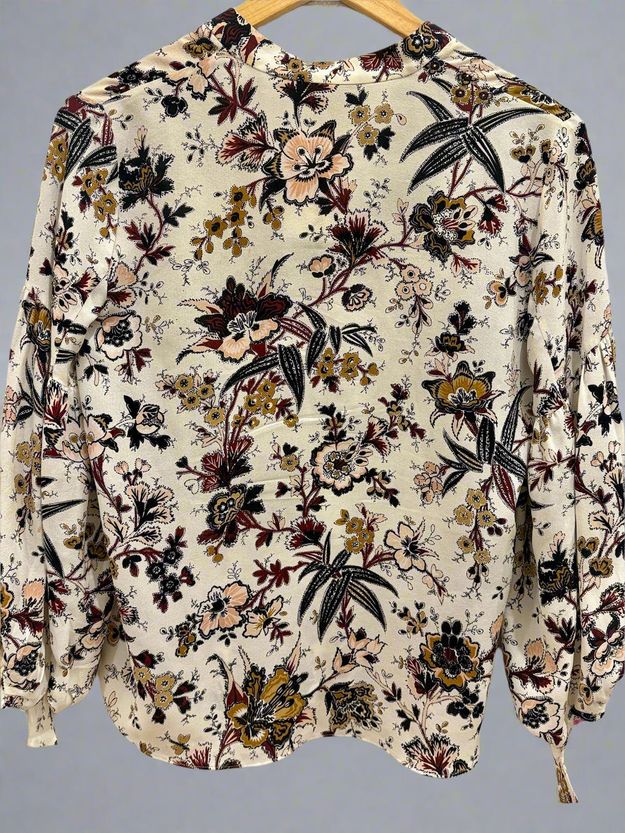 ALC LS Silk Blouse/XS