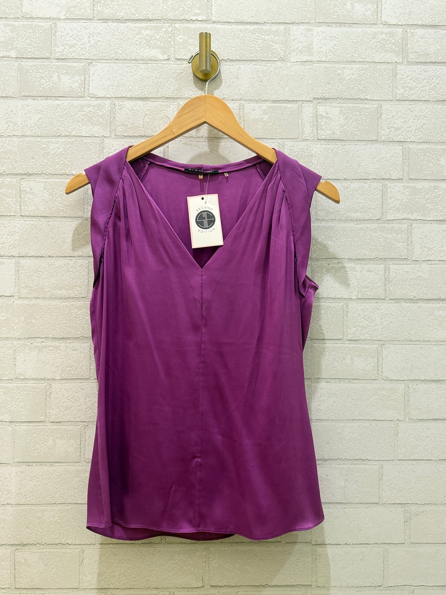 ELIE TAHARI Silk Tank / XS