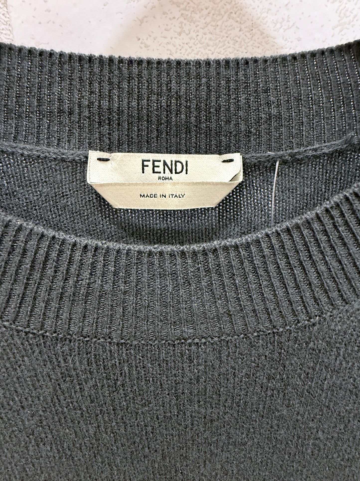 FENDI Cashmere LS Sweater Dress / M