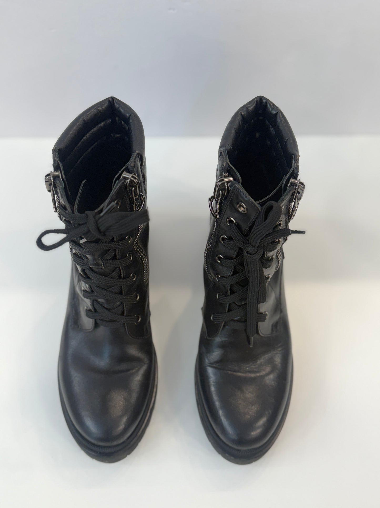MONCLER Leather Boots / EU37.5 US37.5