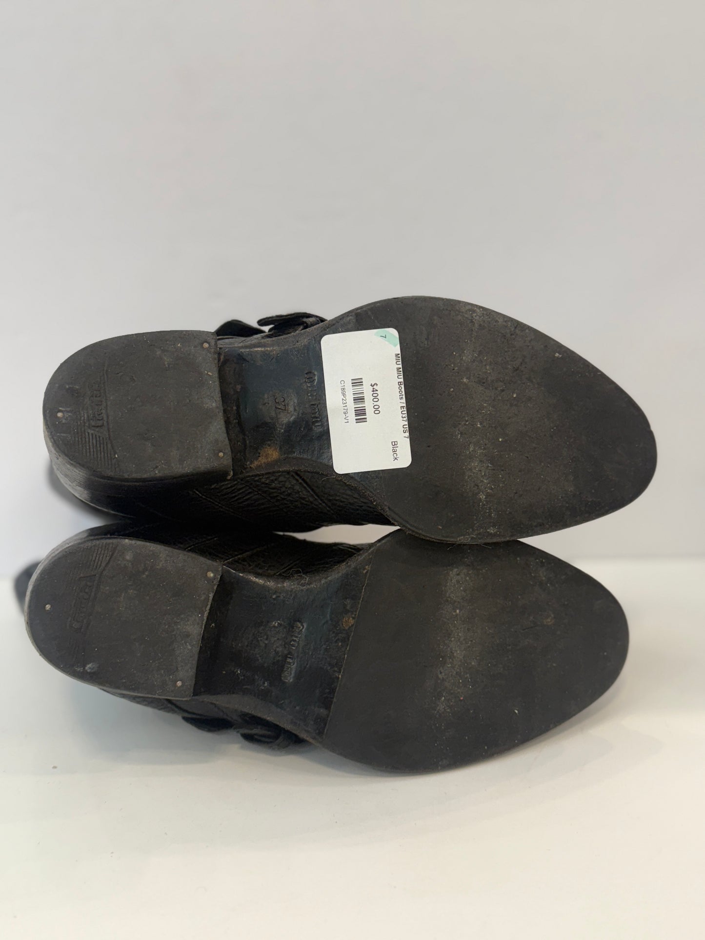 MIU MIU Boots / EU37 US 7