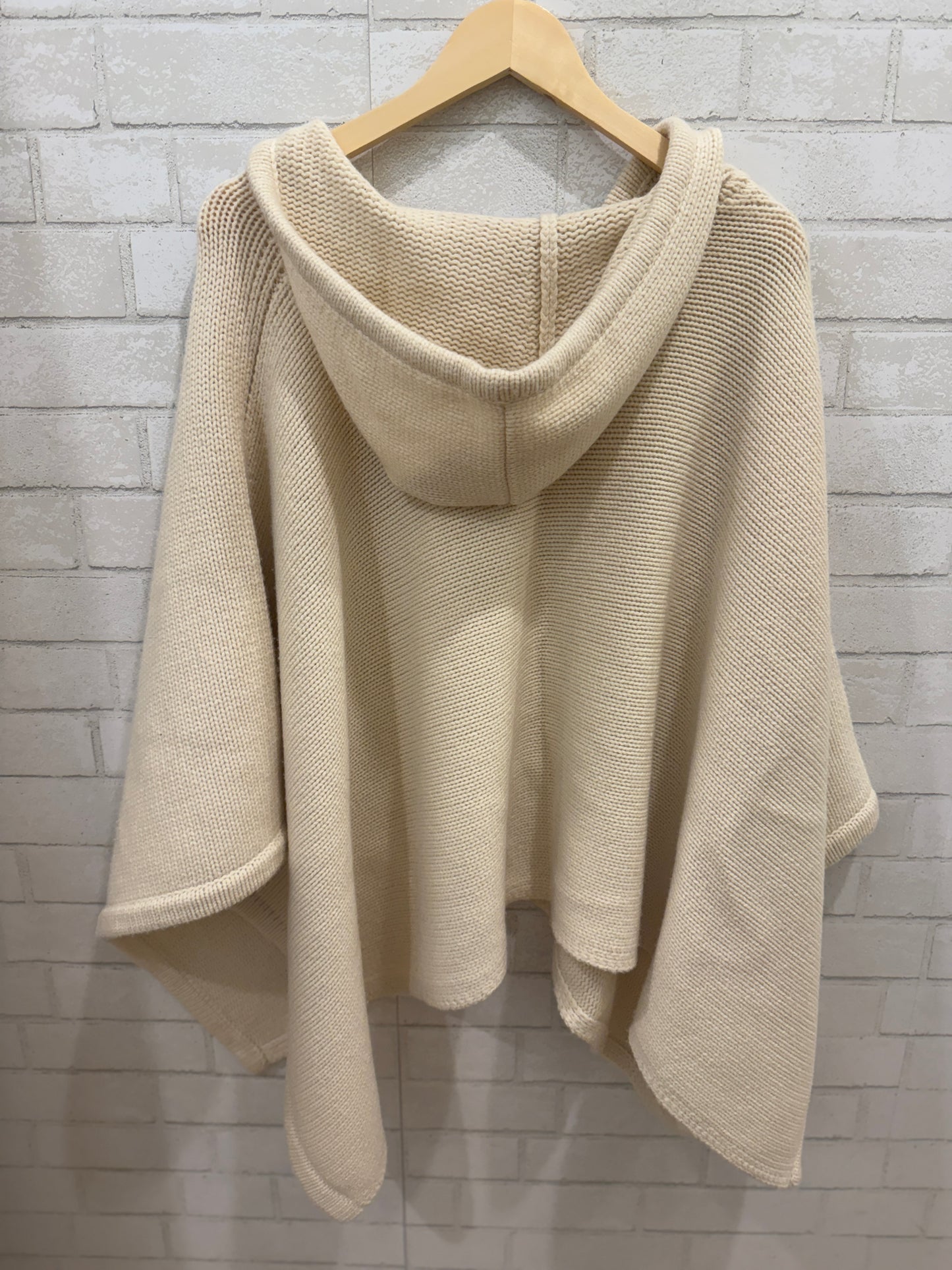 NILI LOTAN Chunky Hoodie Poncho/OS