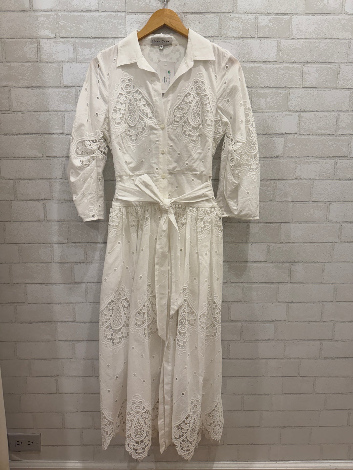 CARA CARA Eyelet Midi Dress / XS-0