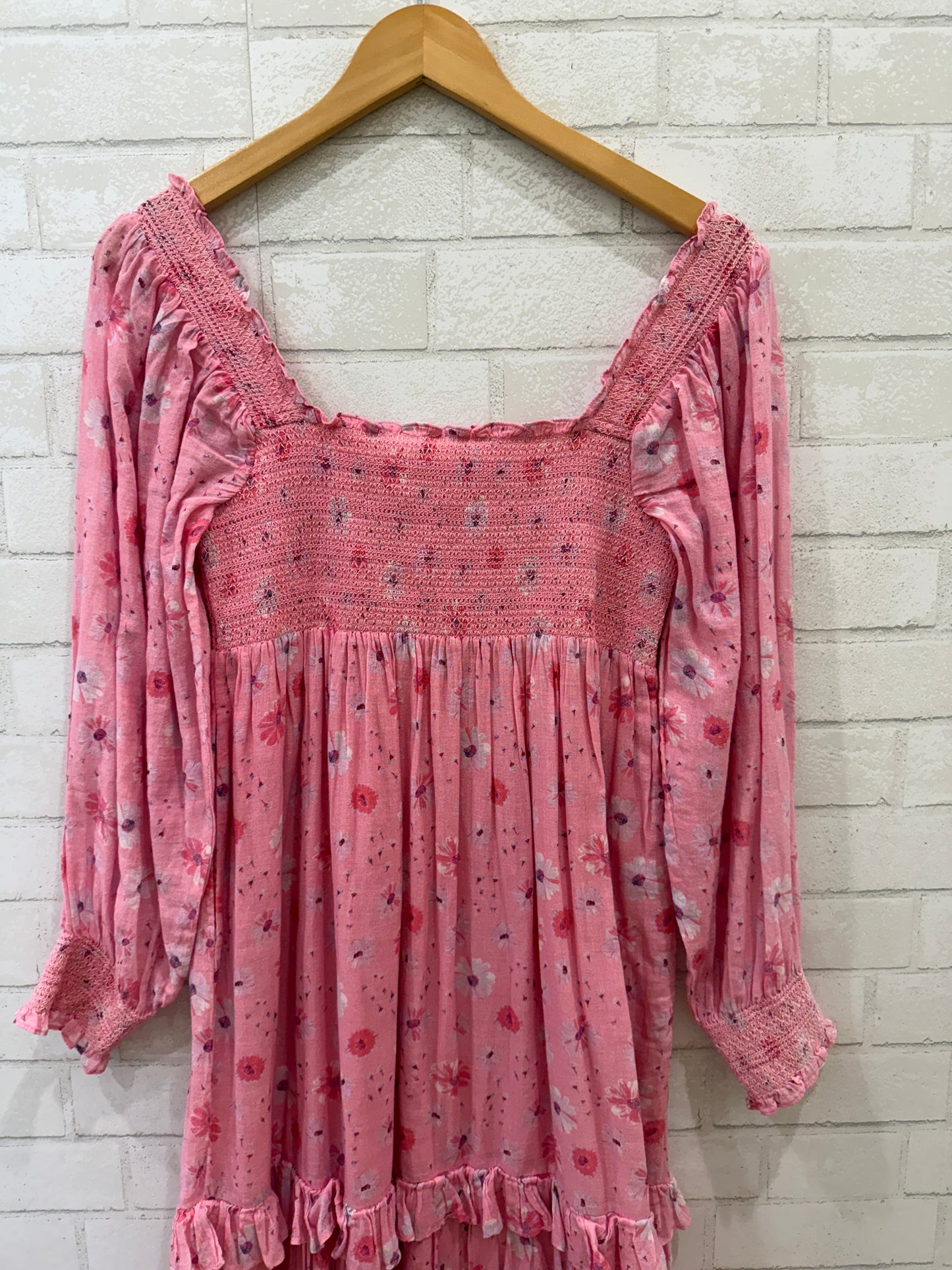 LOVESHACKFANCY LS Maxi Dress / S