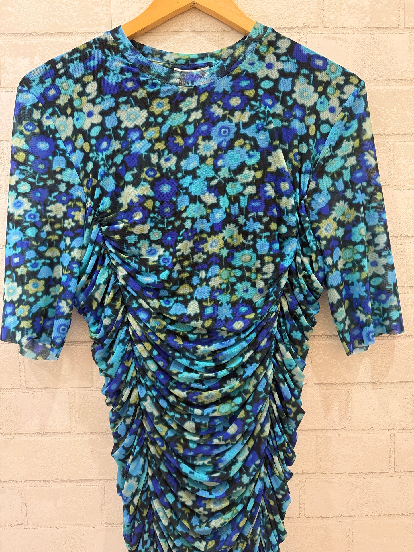 GANNI NWT SS Rushed Dress / L-42