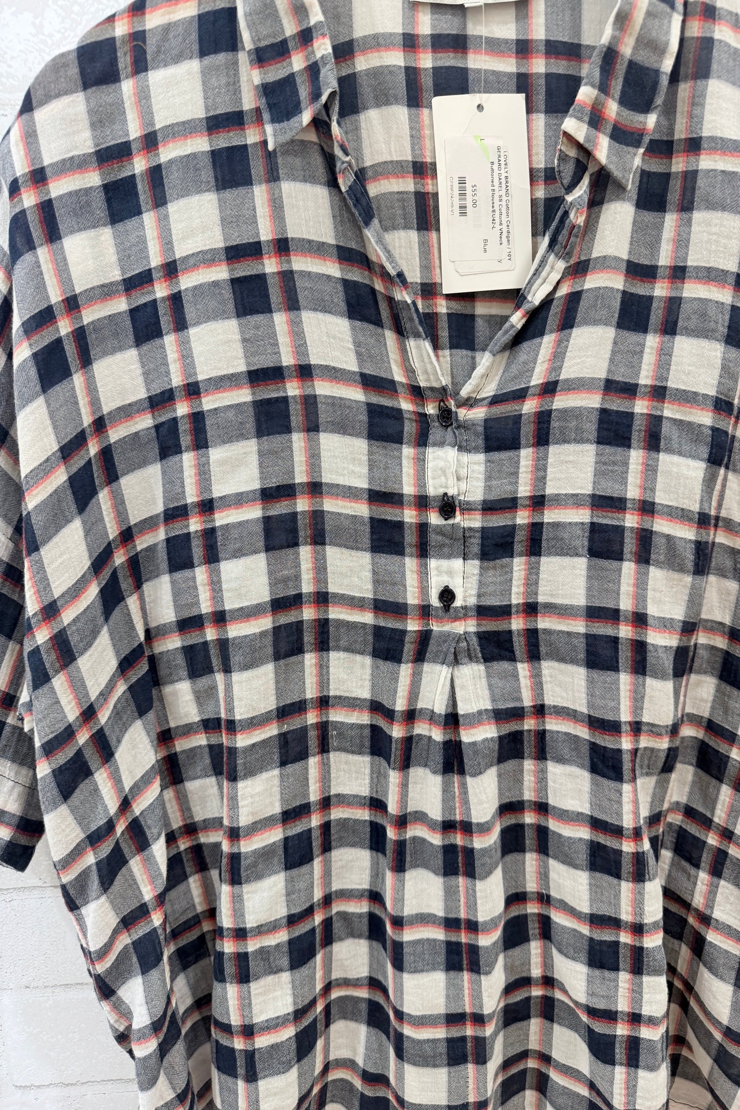 GERARD DAREL SS Cotton Blouse / L-EU42