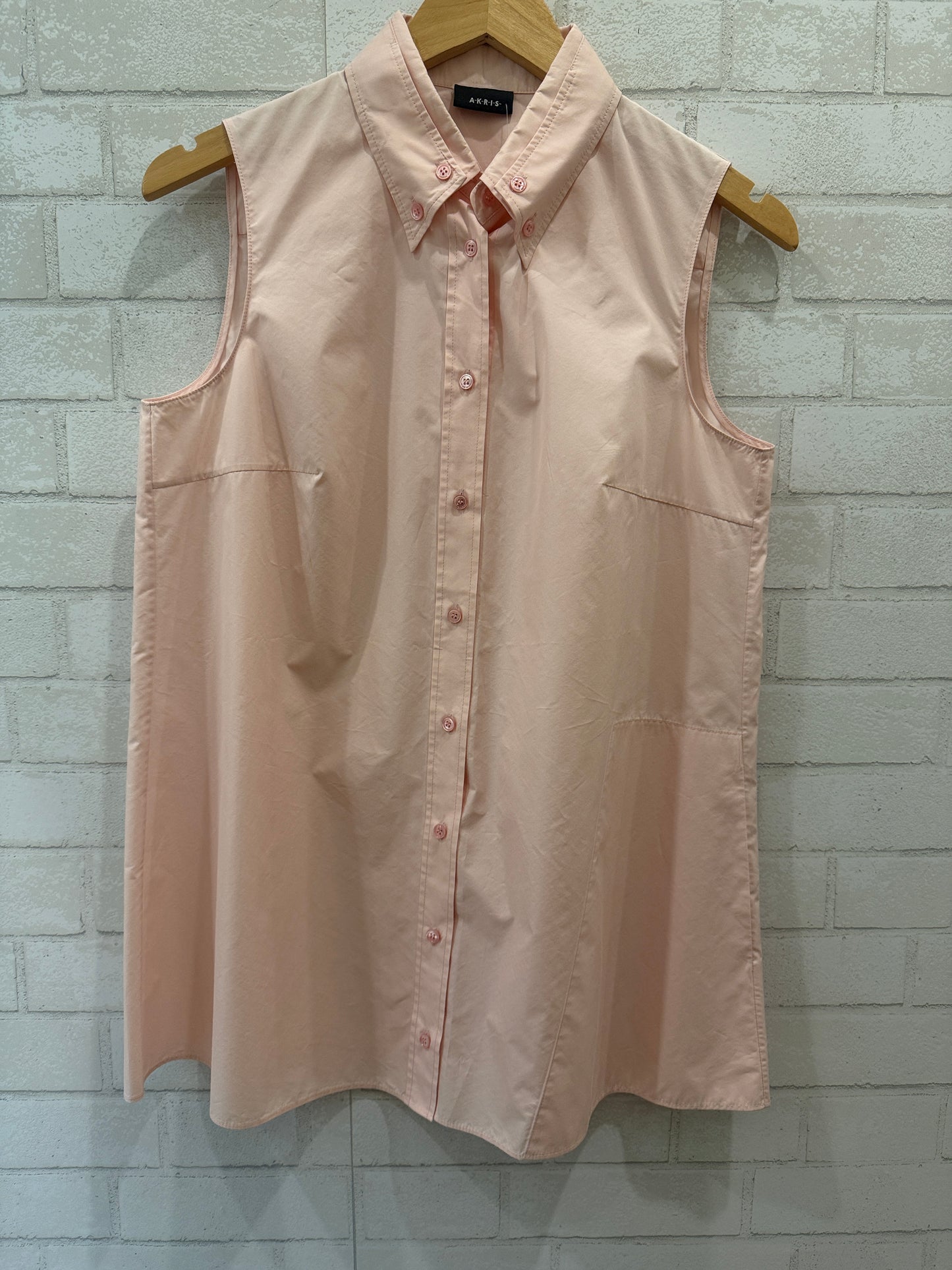 AKRIS sleeveless shirt / S-US6