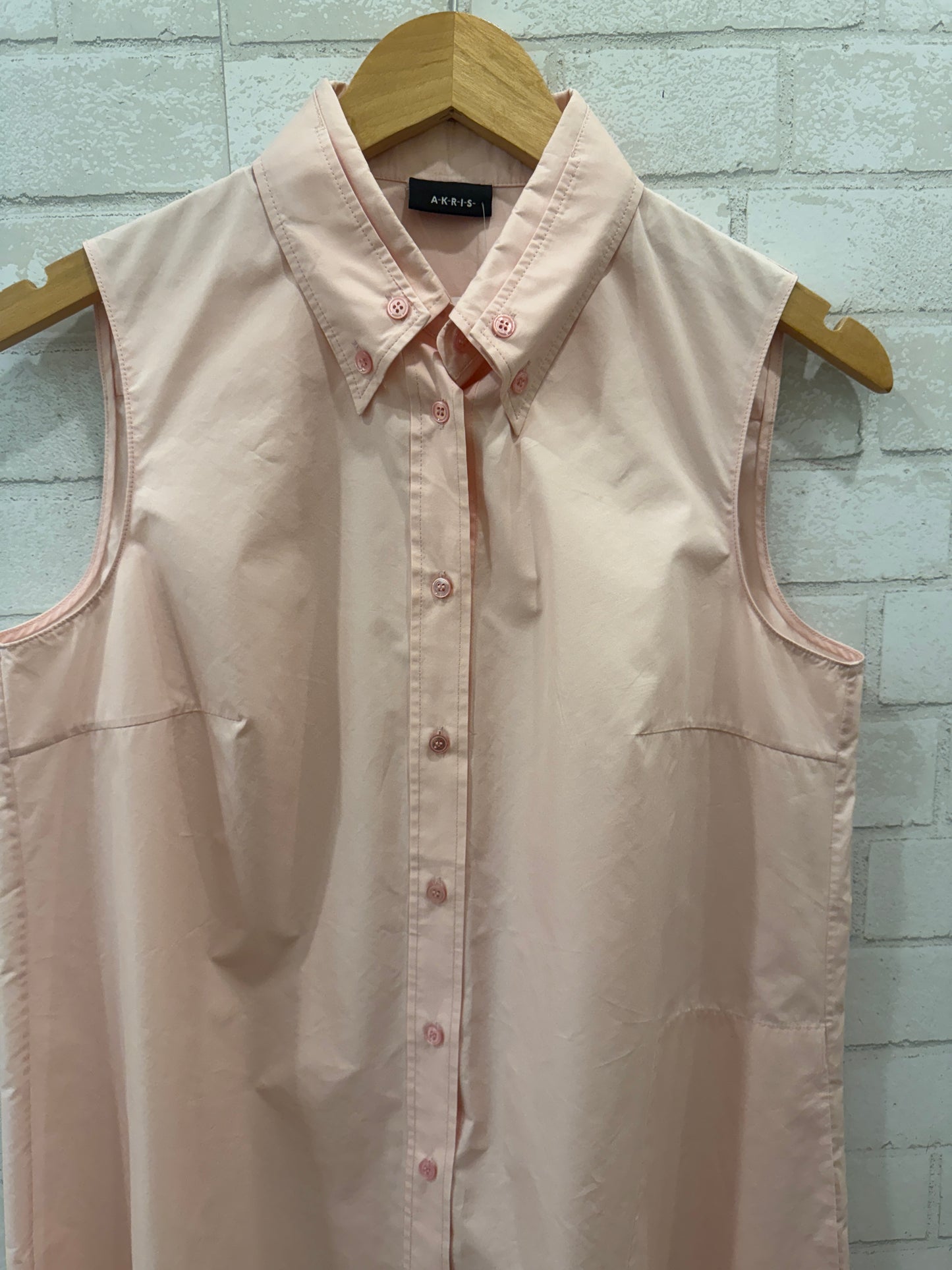 AKRIS sleeveless shirt / S-US6