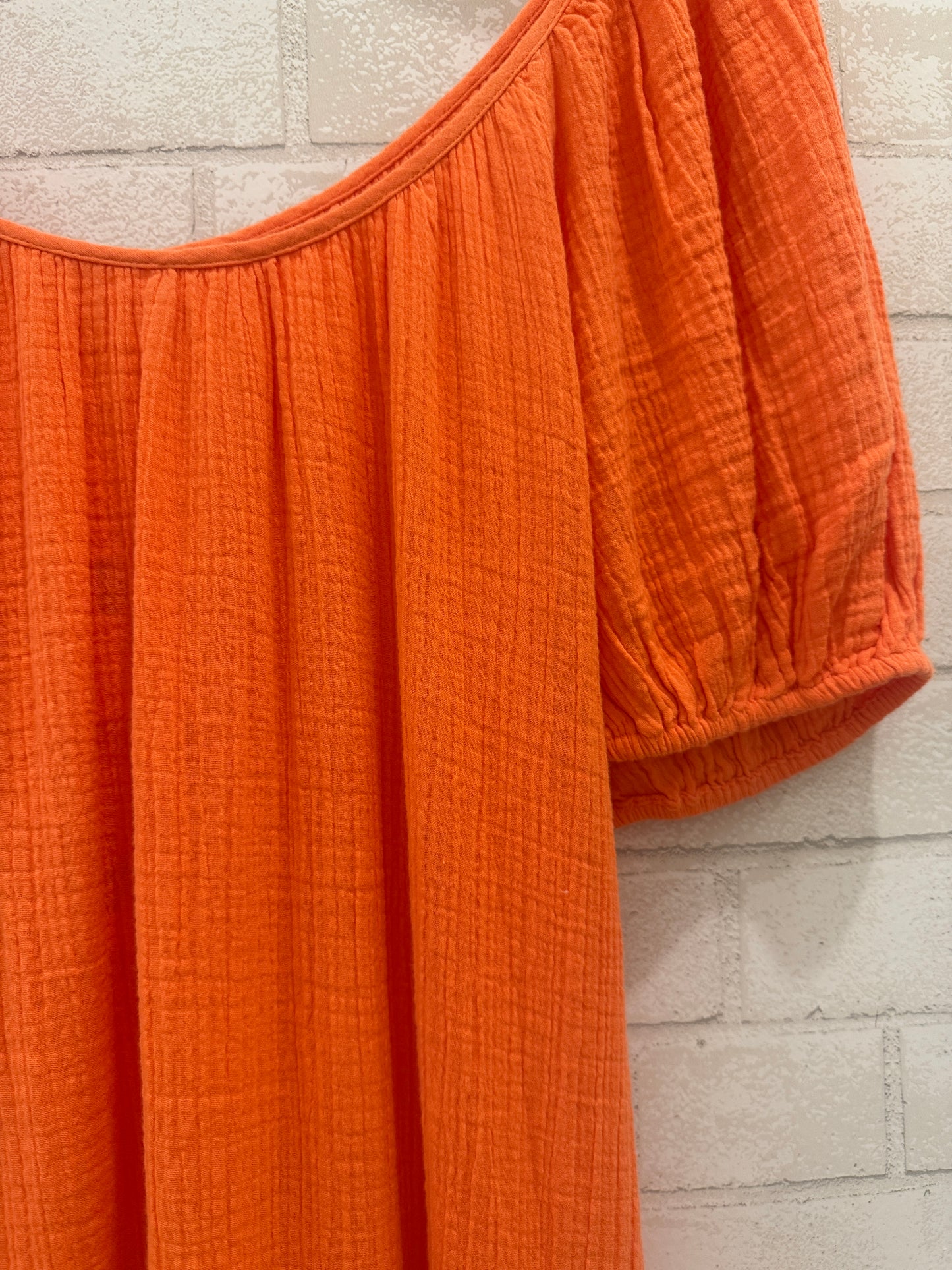 LILLY PULITZER NWT SS Maxi Orange Dress / M