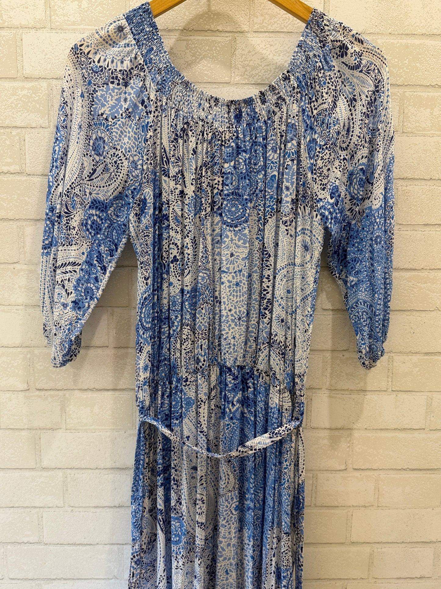 MELISSA ODABASH LS Maxi Dress / S