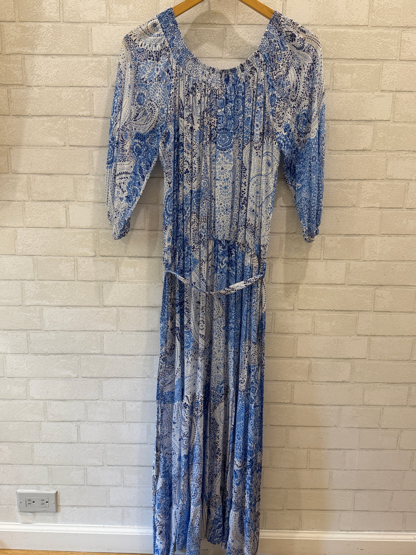 MELISSA ODABASH LS Maxi Dress / S