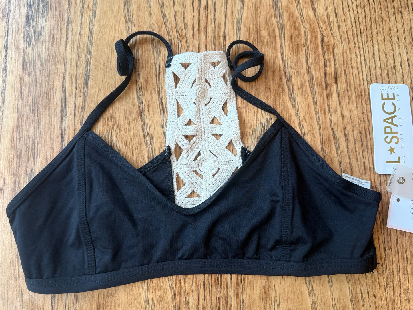 L SPACE Bikini Top NWT / S