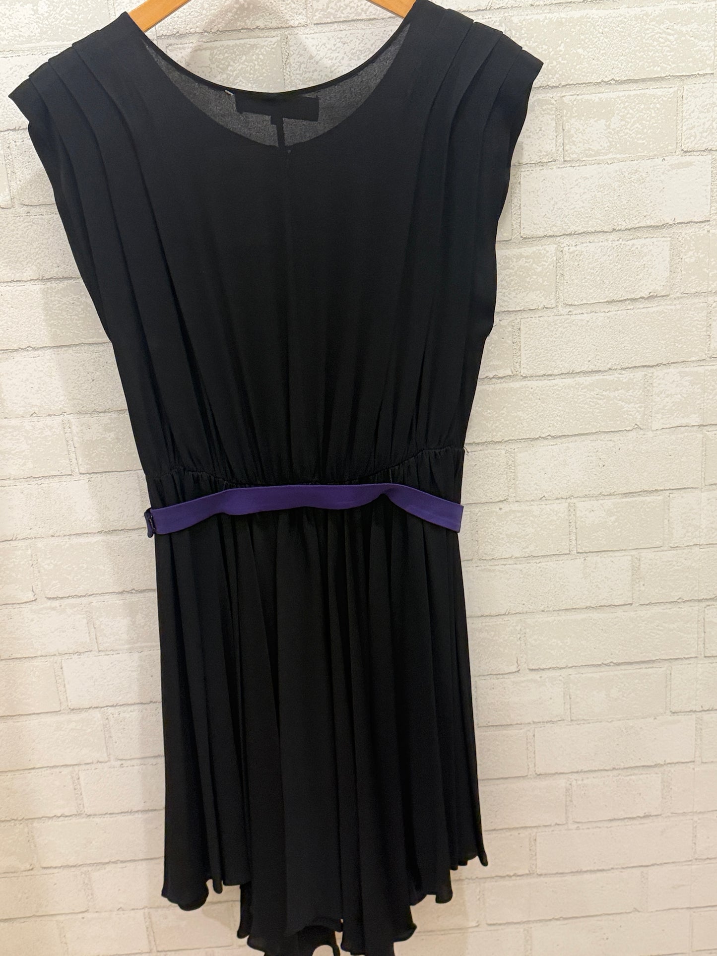 ALEXANDER WANG Dress with Purple Belt / S-US6
