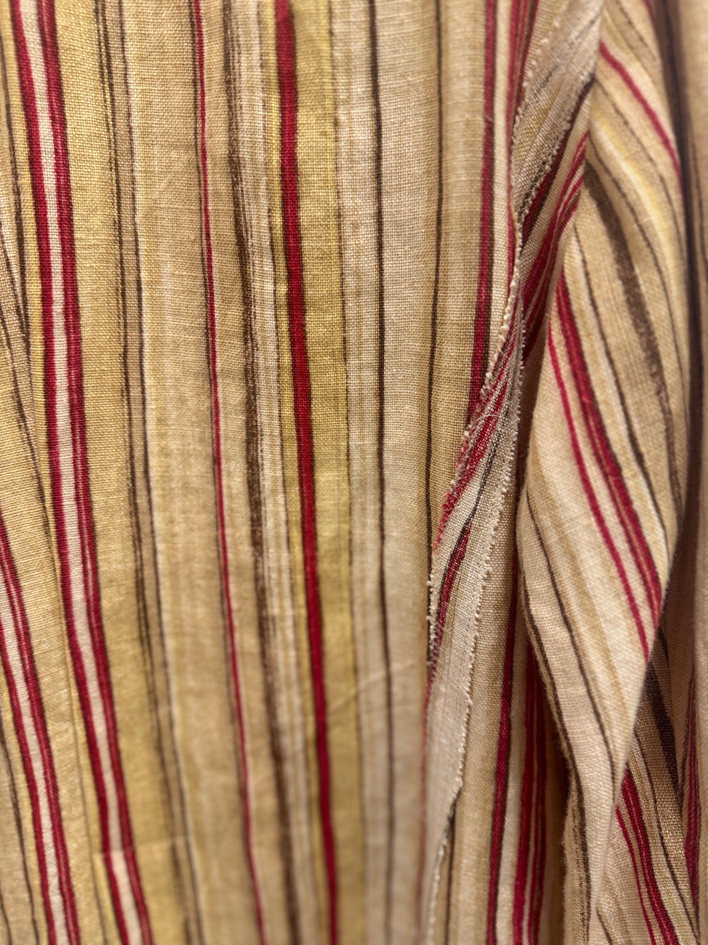SONYA RYKIEL Striped Linen Blazer / XL-EU46