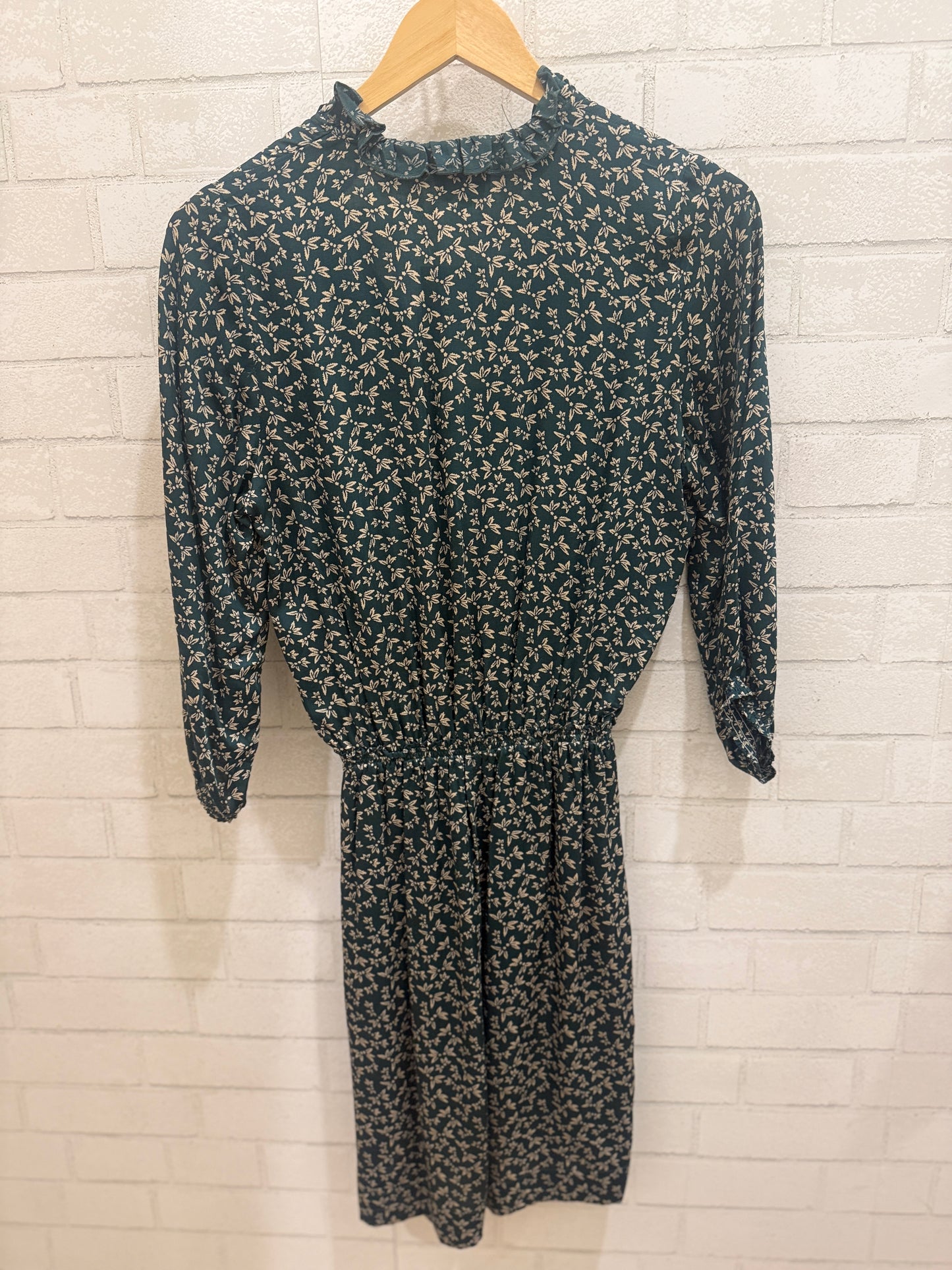 PETITE MENDIGOTE Flower Print Dress LS / S
