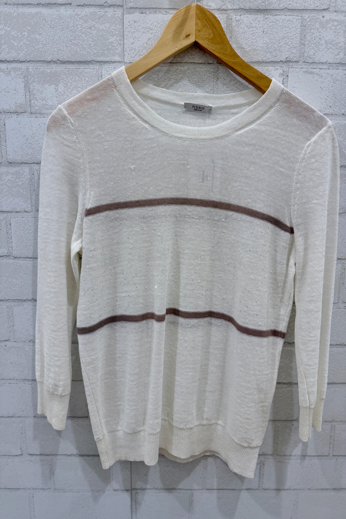 PESERICO Linen Blend Sweater / S