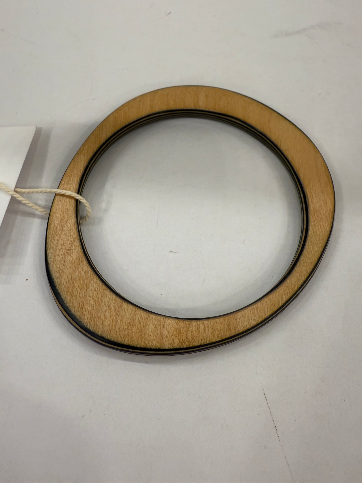 NO BRAND Wood Black bracelet