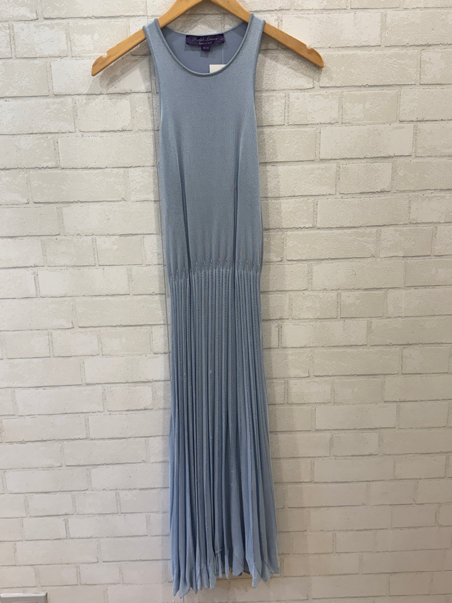 RALPH LAUREN Sleeveless Knit Midi Dress / XS
