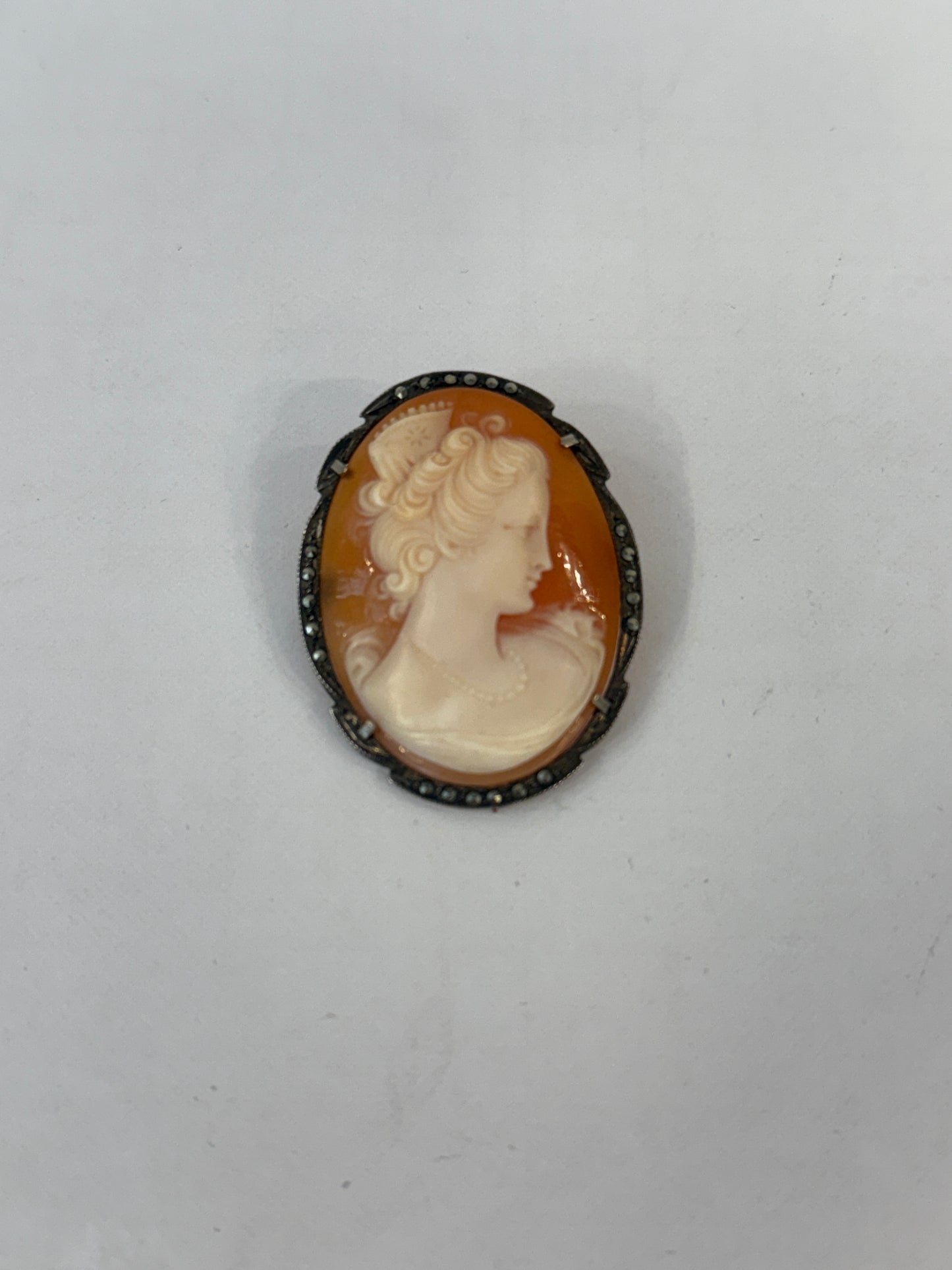 Antique Portrait Cameo Brooche/Pendant