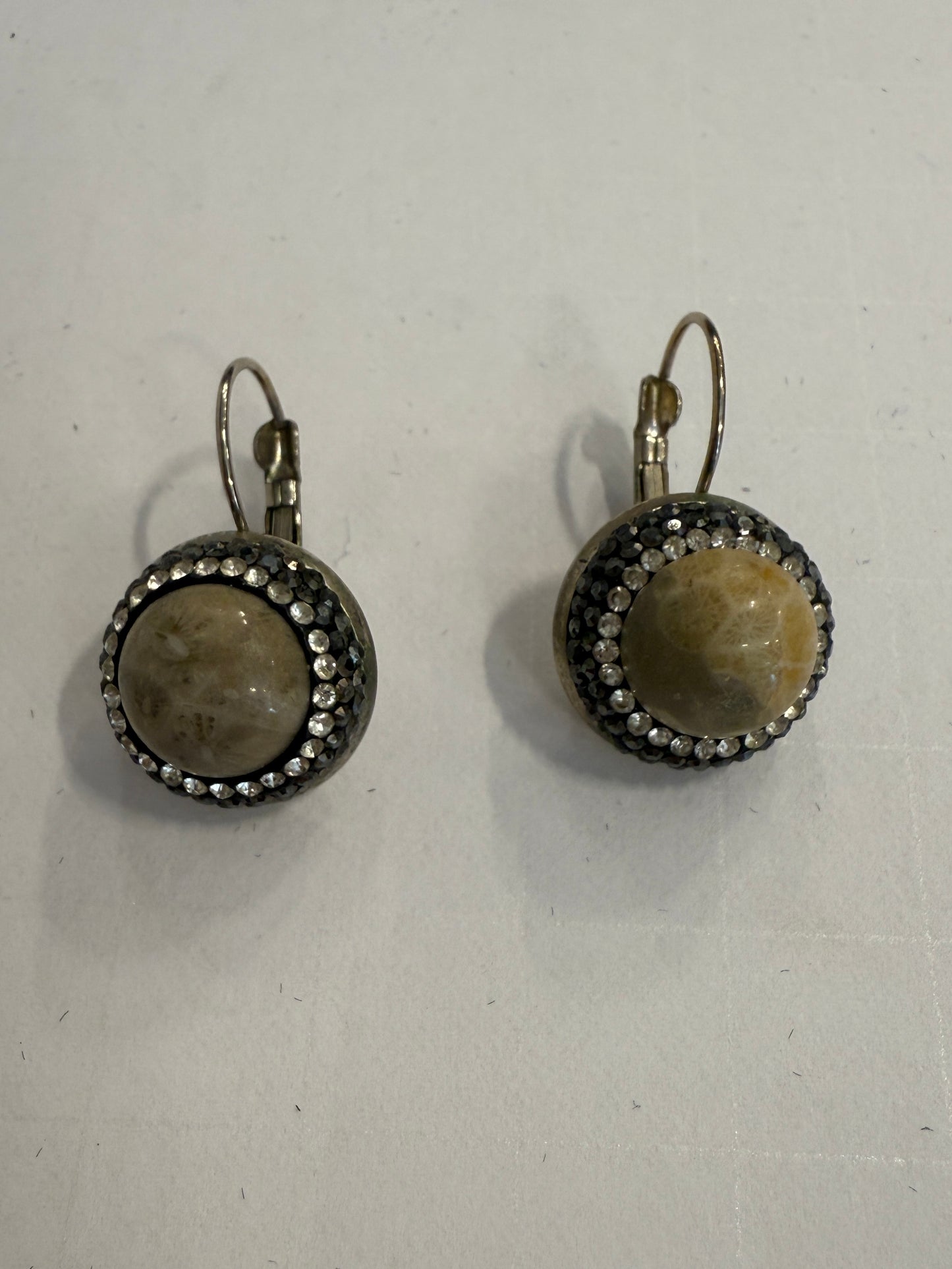 No Brand pearl and beads earrings