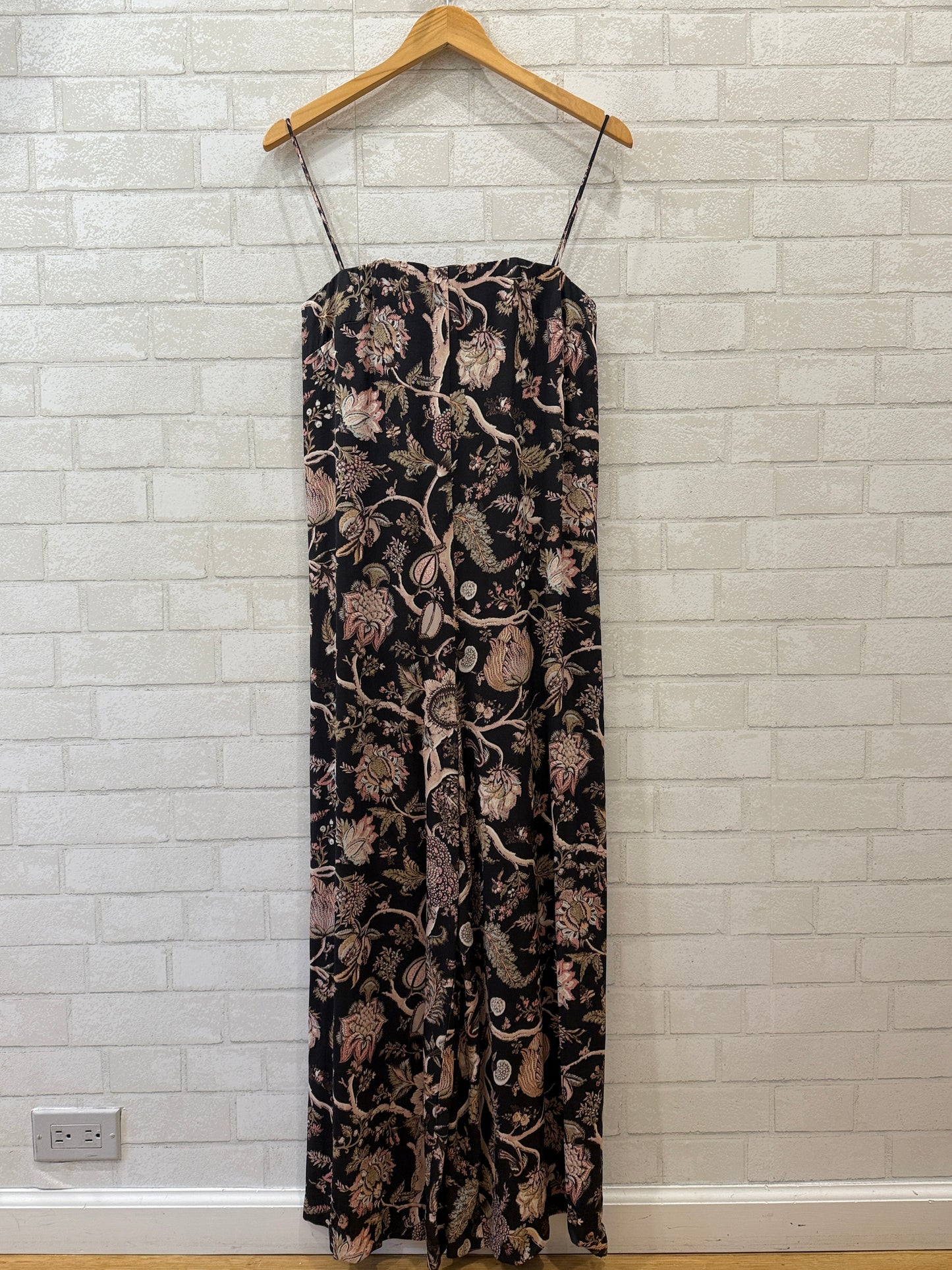 ZIMMERMANN Strappes Jumpsuit With Pockets/US1-XS