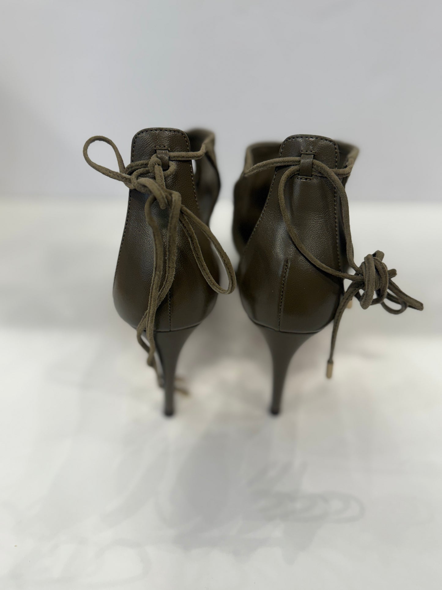 AQUAZZURA Suede High Heels Sandals/ US6 -EU36