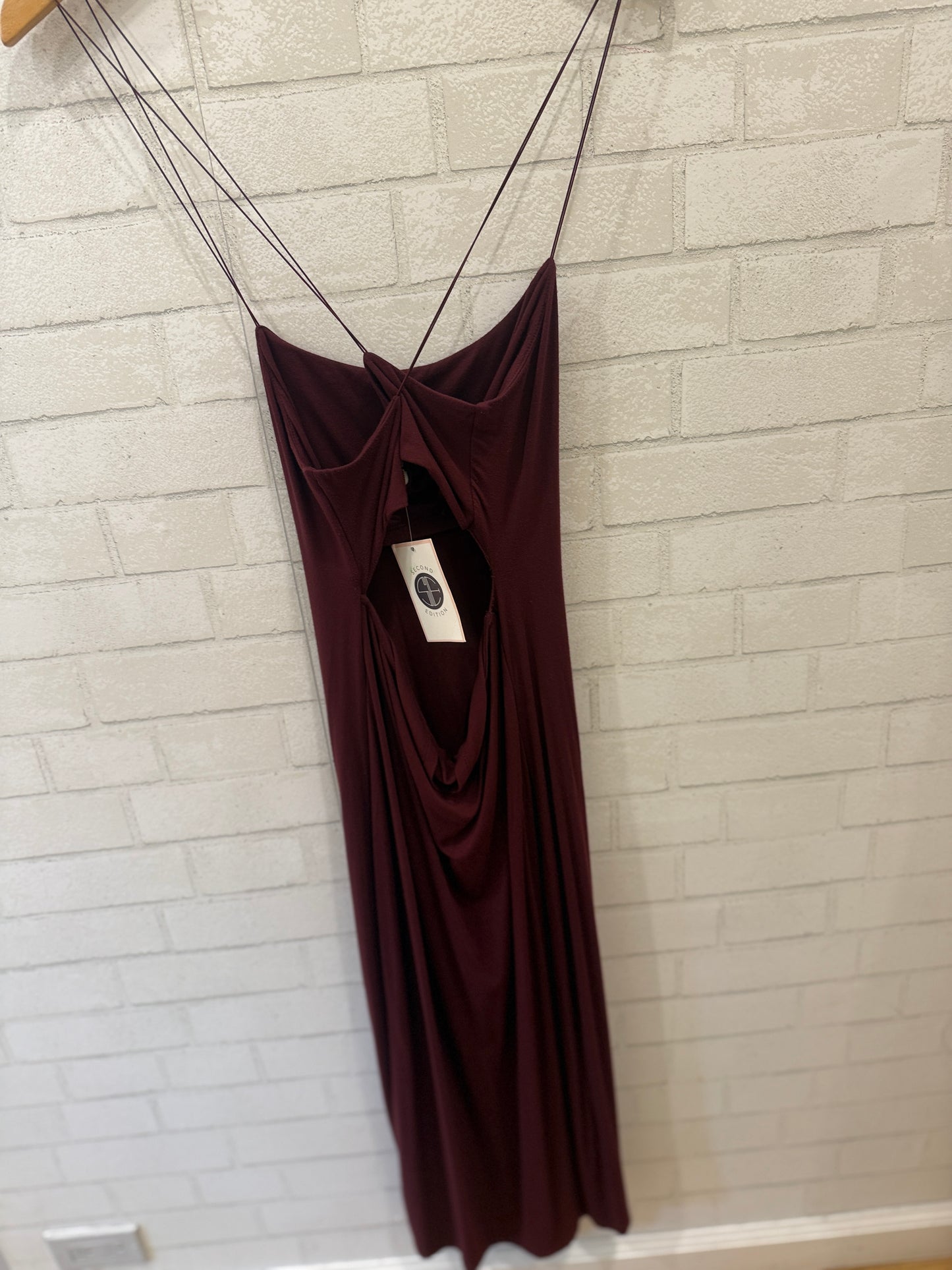 ALEXANDER WANG Sleeveless Jersey Long Dress/ S-M