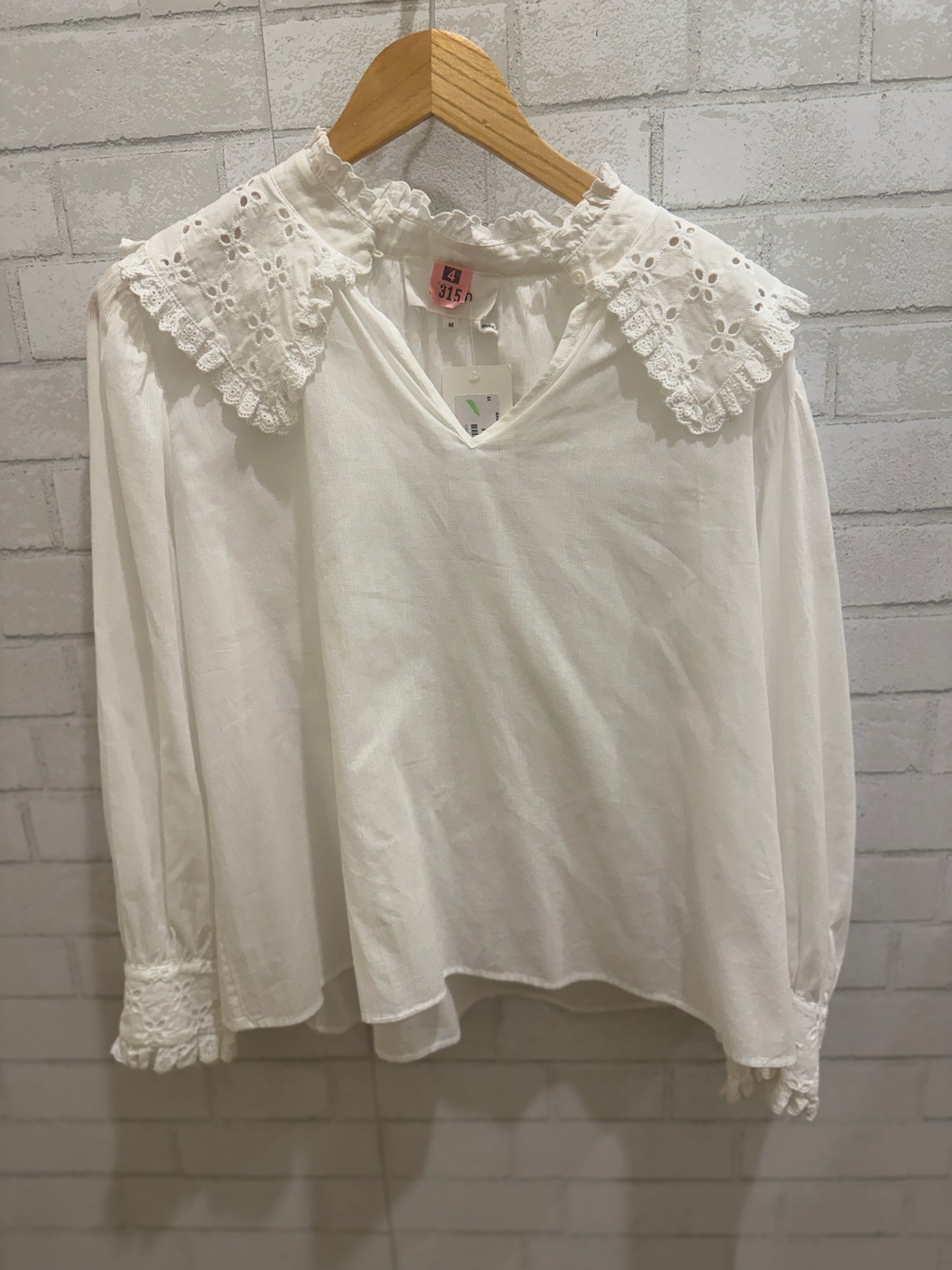 BA&SH White Blouse / M