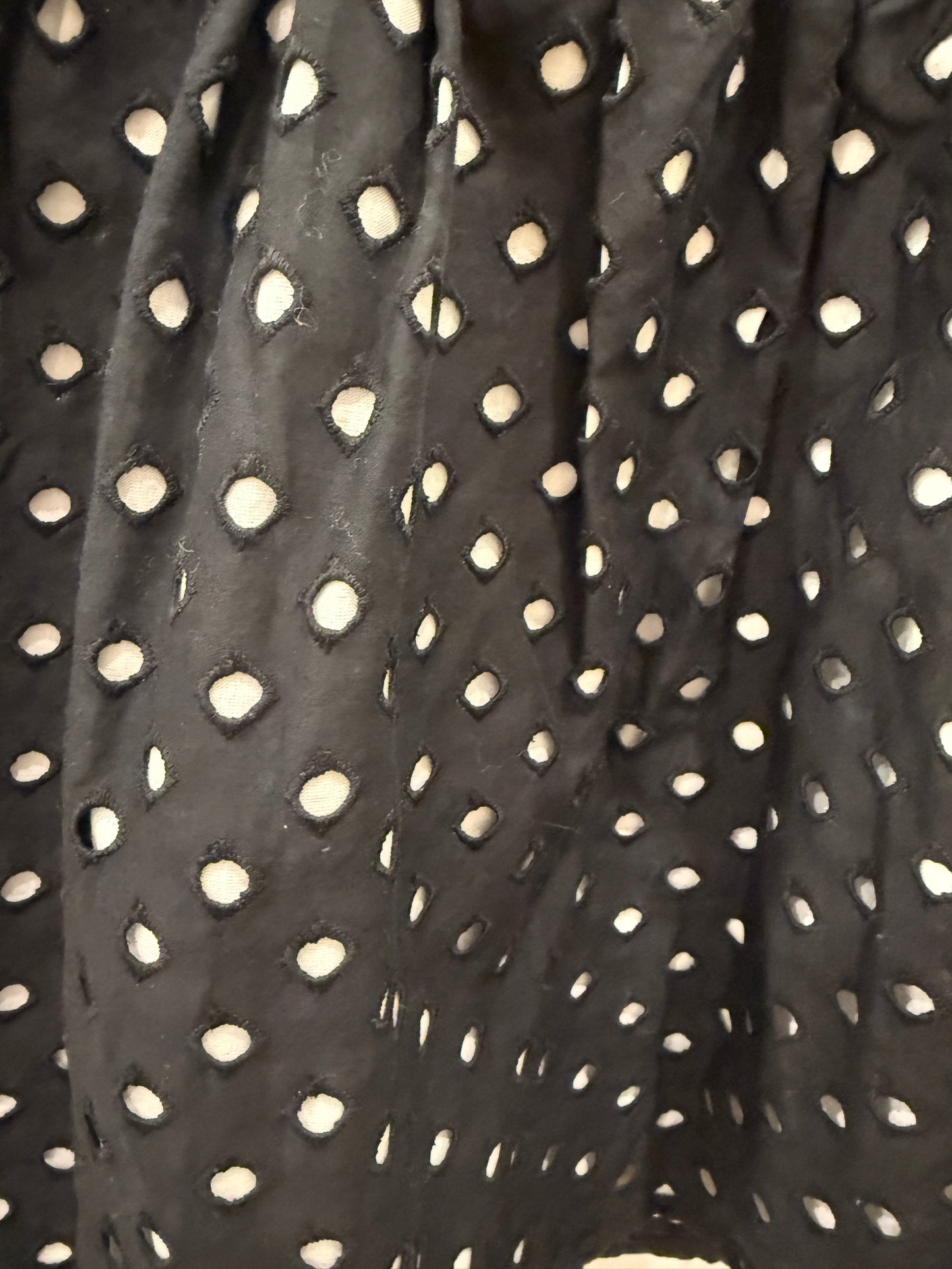 IKKS Polka Dots Embroidered Skirt / 10Y