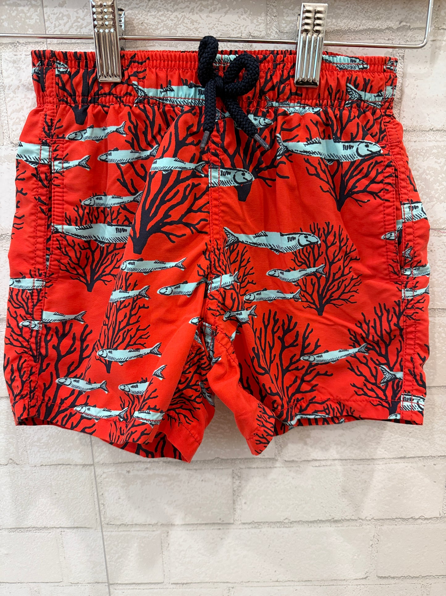 VILLEBREQUIN Fish Print Swim Shorts /6Y