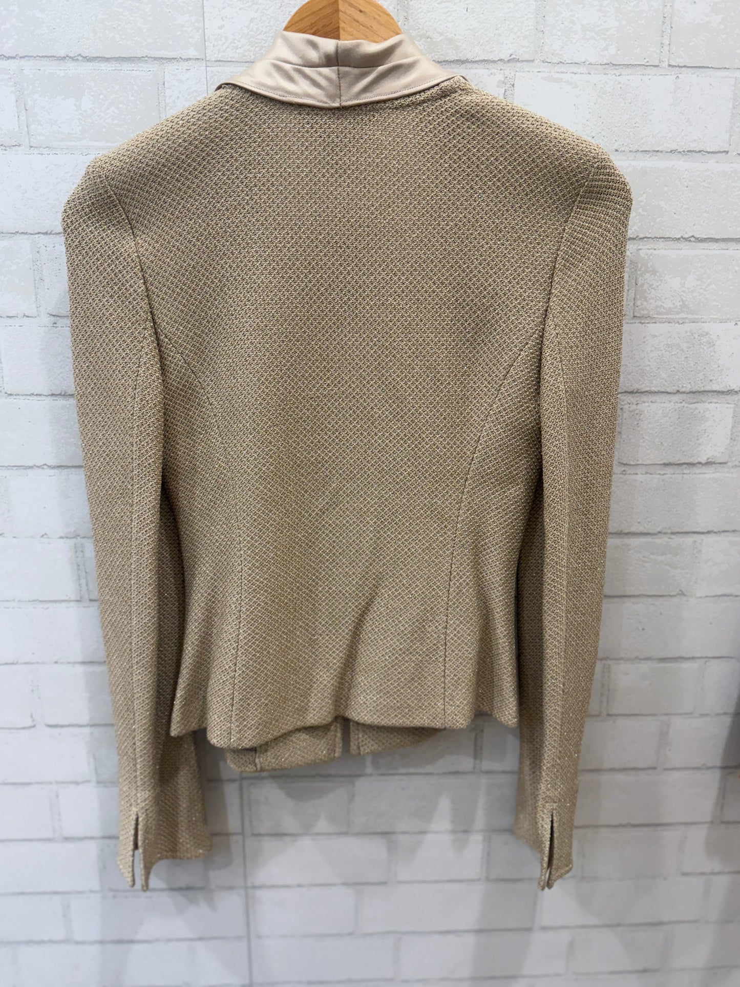 ST JOHN NWT Gold strass Button Jacket/ US:2-EU:36