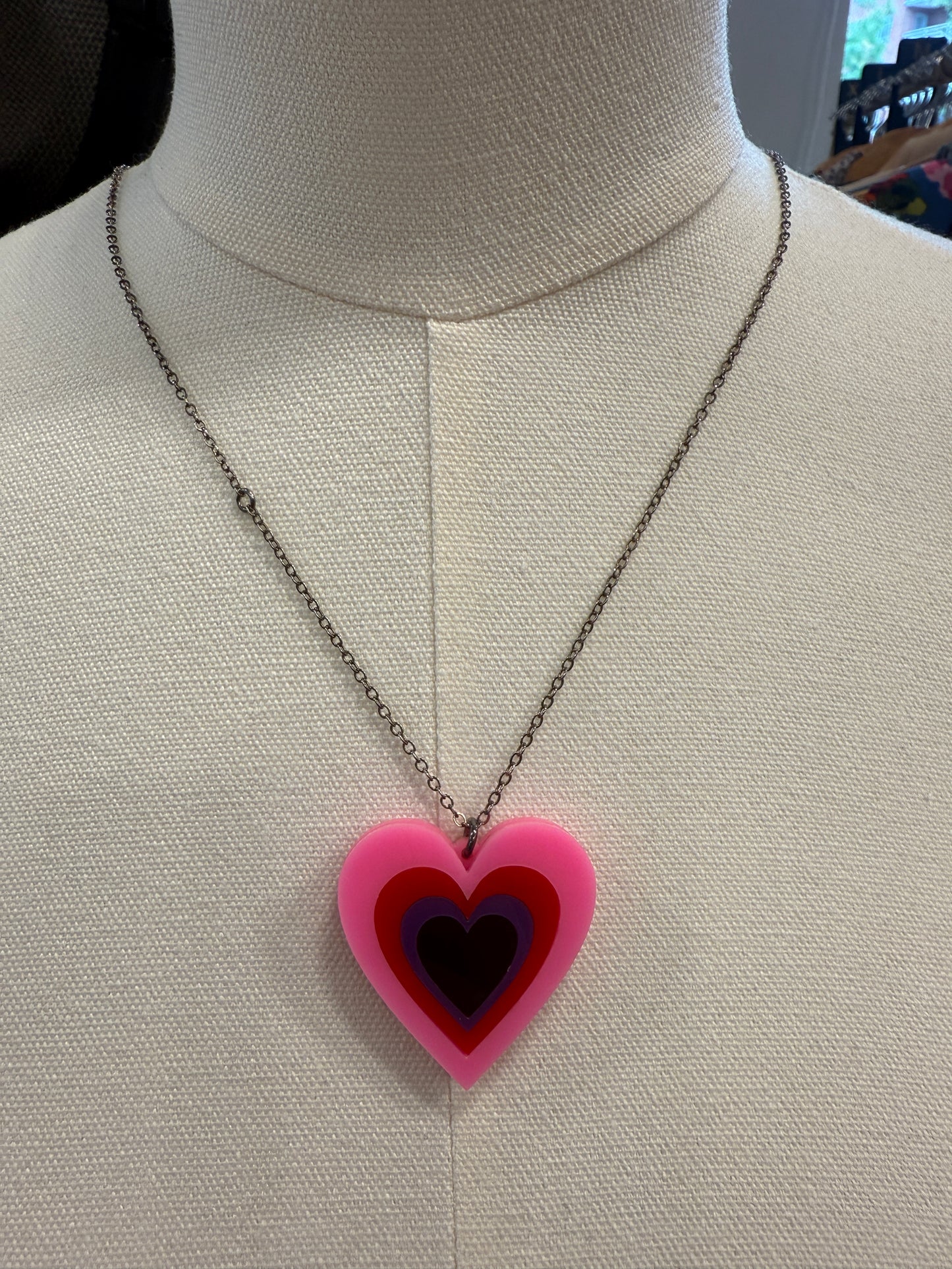 STEVEN SHEIN Heart pendant Necklace