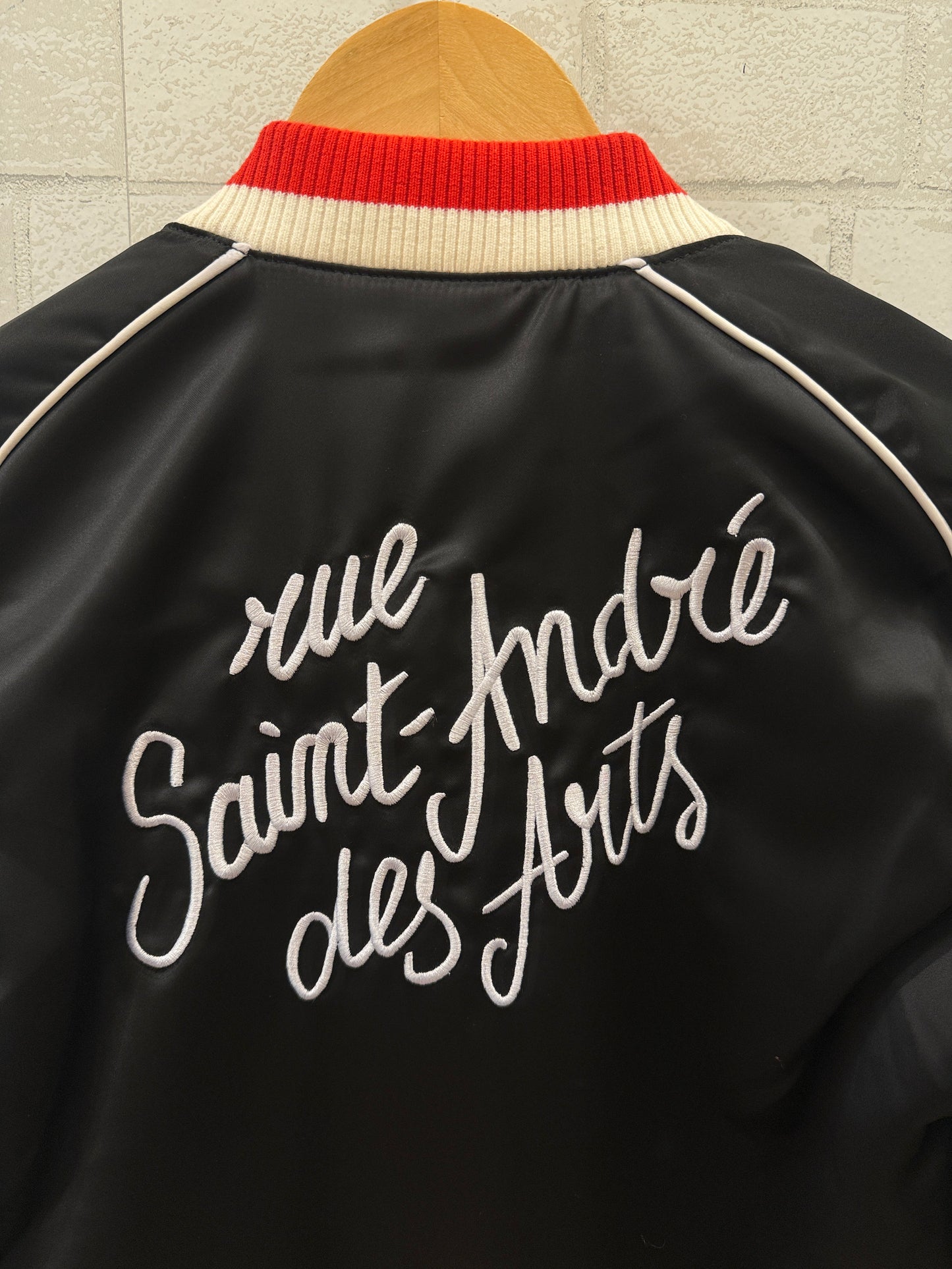 MAJE Enbroided Satin Bomber/ US:S-EU:36