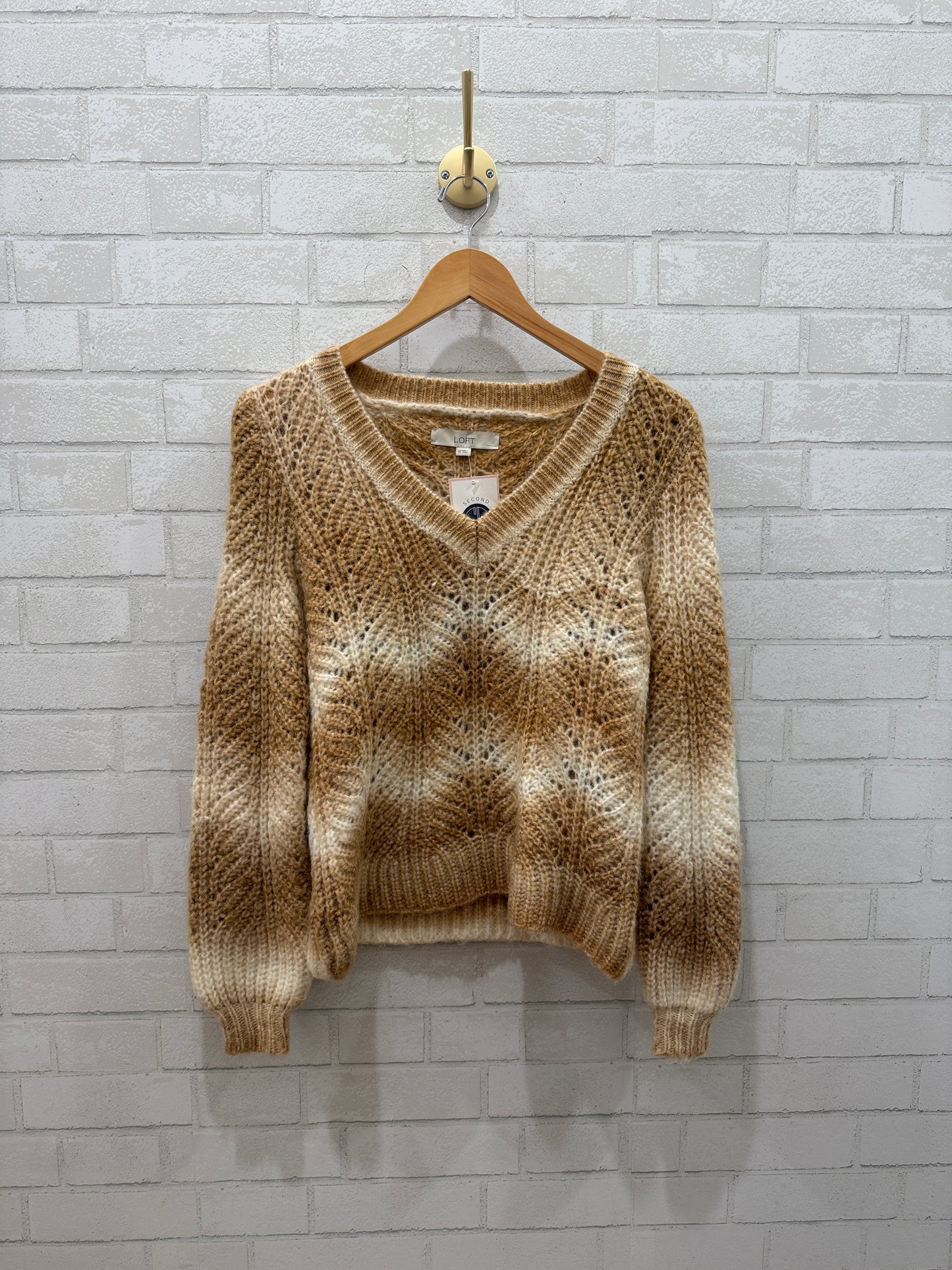 LOFT NWT V Neck Sweater/XS
