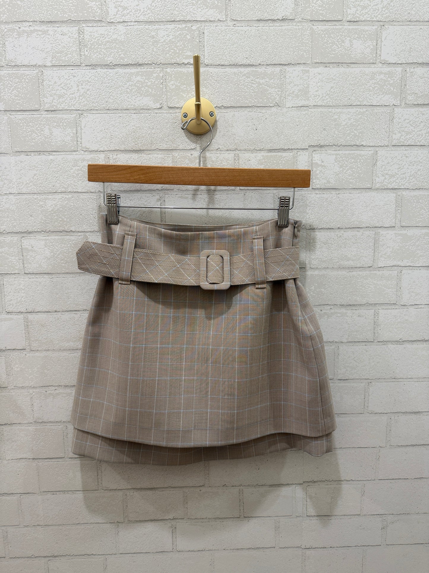 MAJE mini Skirt with Belt / S