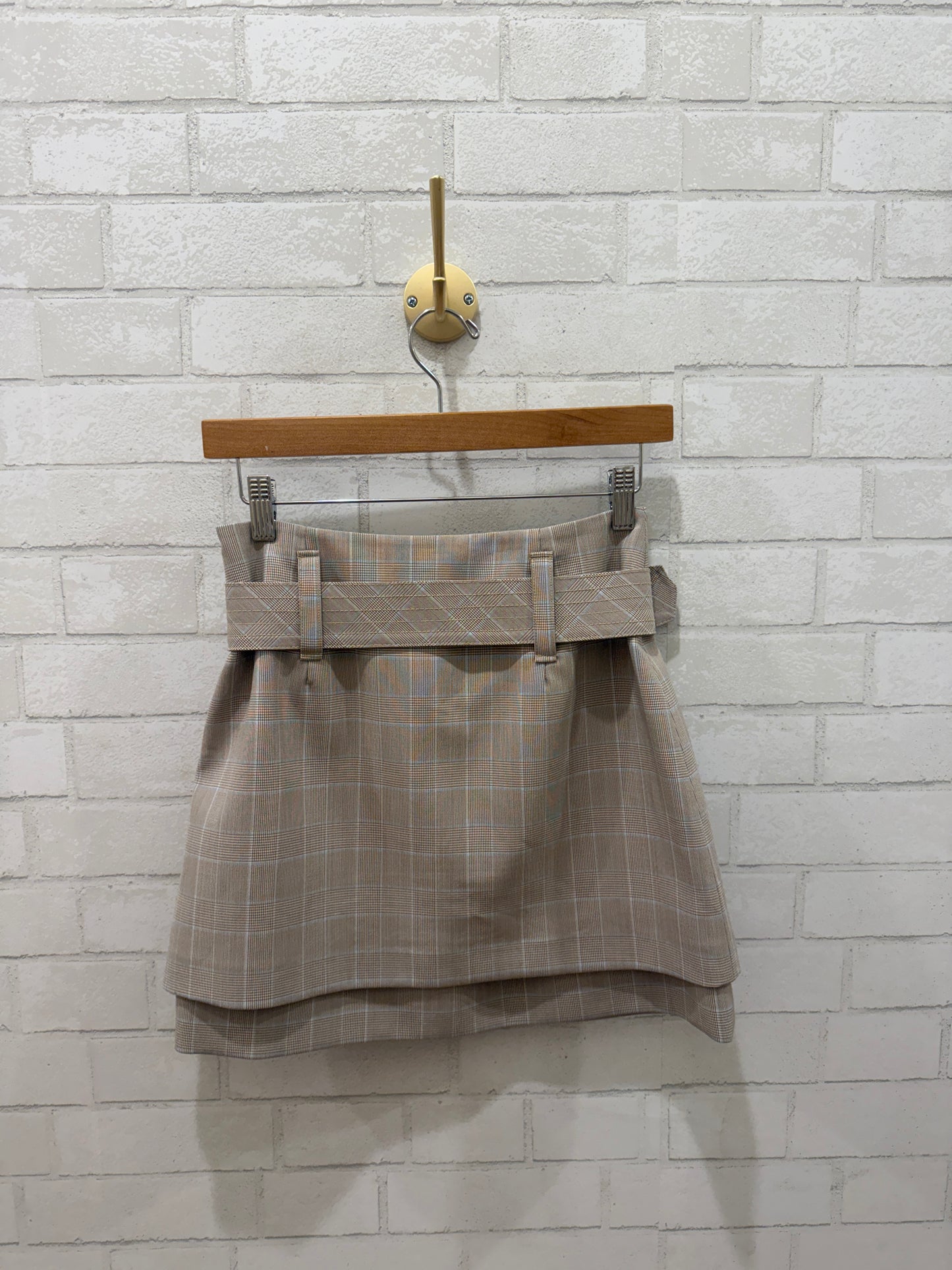 MAJE mini Skirt with Belt / S