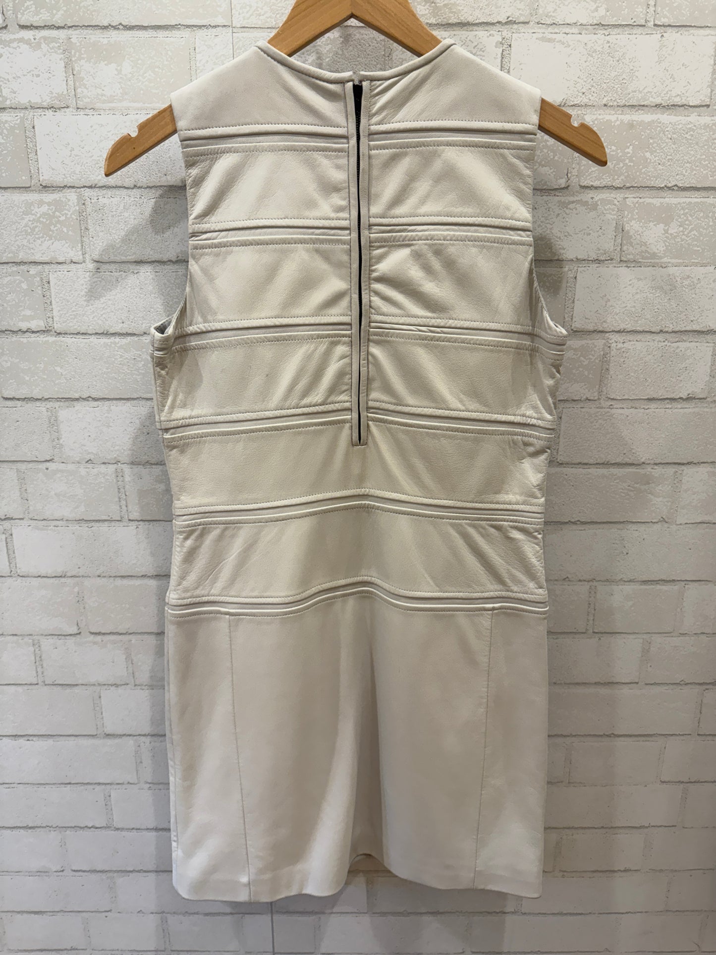 THEORY Leatehr sleeveless Dress / S-US4